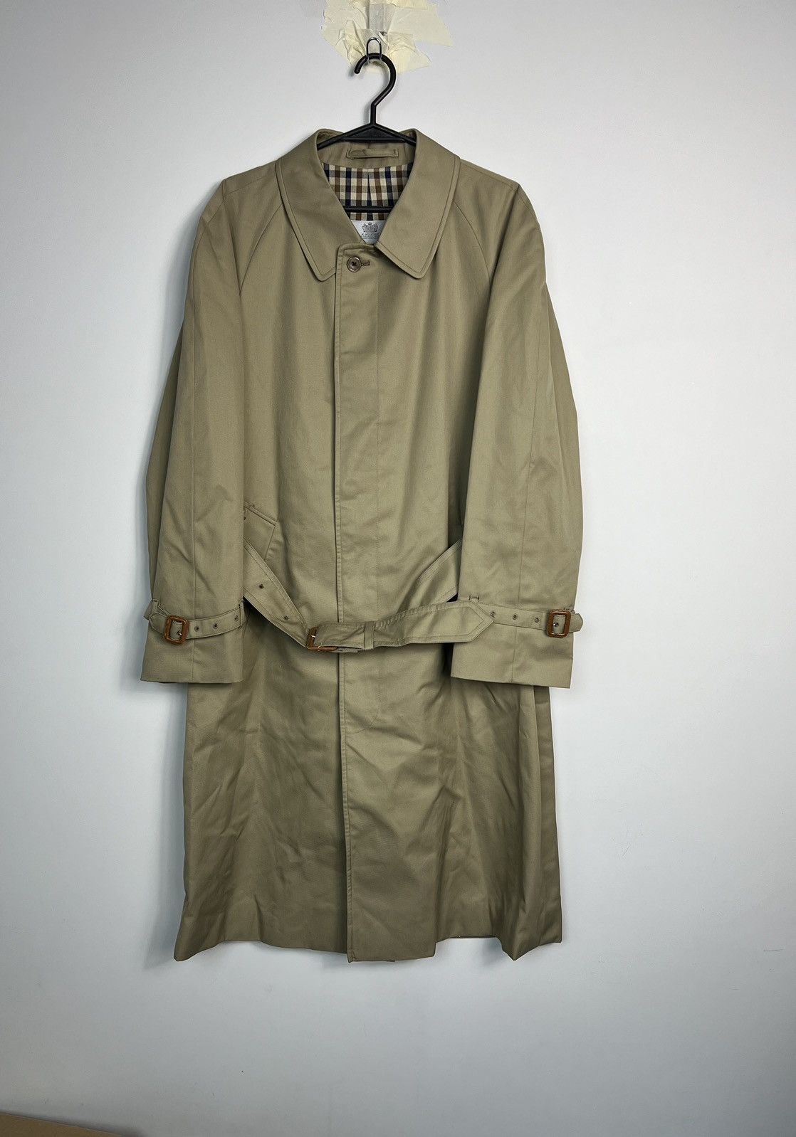 Trench Coat Aquascutum vintage women long