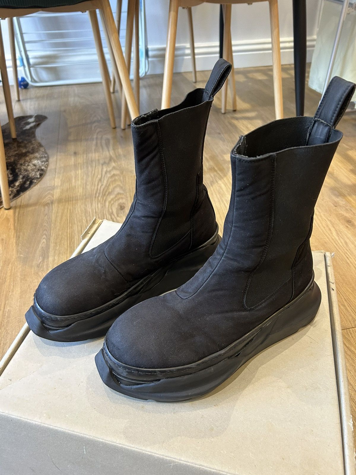 Rick Owens Drkshdw Rick Owens DrkShdw Abstract Beetle Boots 41.5 Size US 8.5 / EU 41-42 - 2 Thumbnail