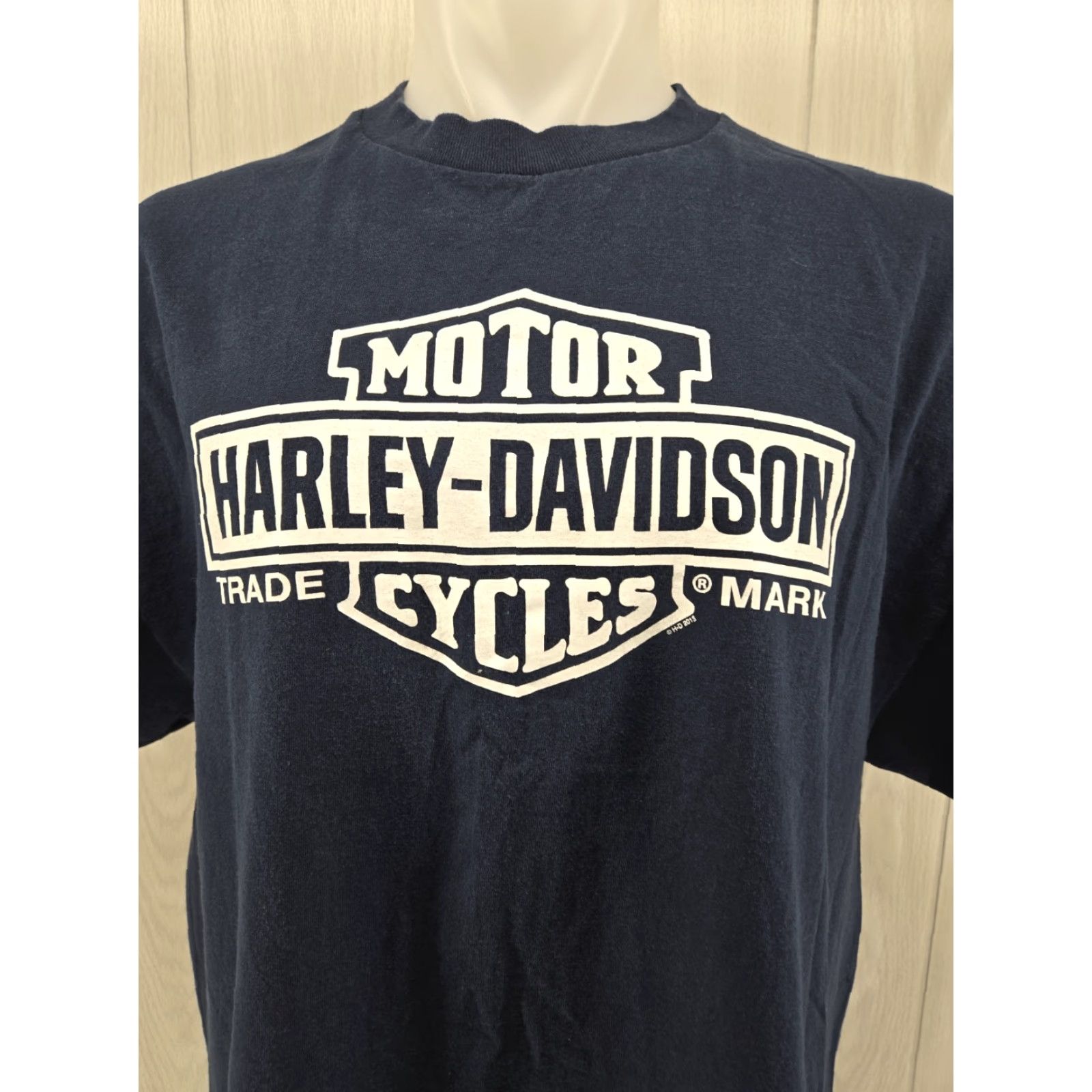 Harley Davidson Harley-Davidson T-Shirt Louisville Kentucky 2XL Mens Blue 2 Sided Graphic Print Crew Neck Short Sleeve Vintage No Size US XXL / EU 58 / 5 - 4 Thumbnail