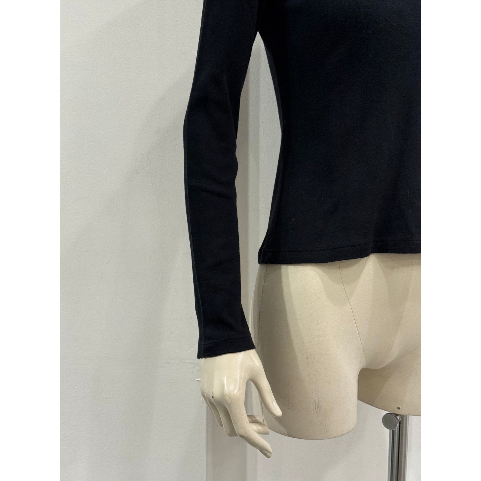 Dior 2005 Christian Dior by Galliano Swarovski logo longsleeve Size S / US 4 / IT 40 - 8 Thumbnail