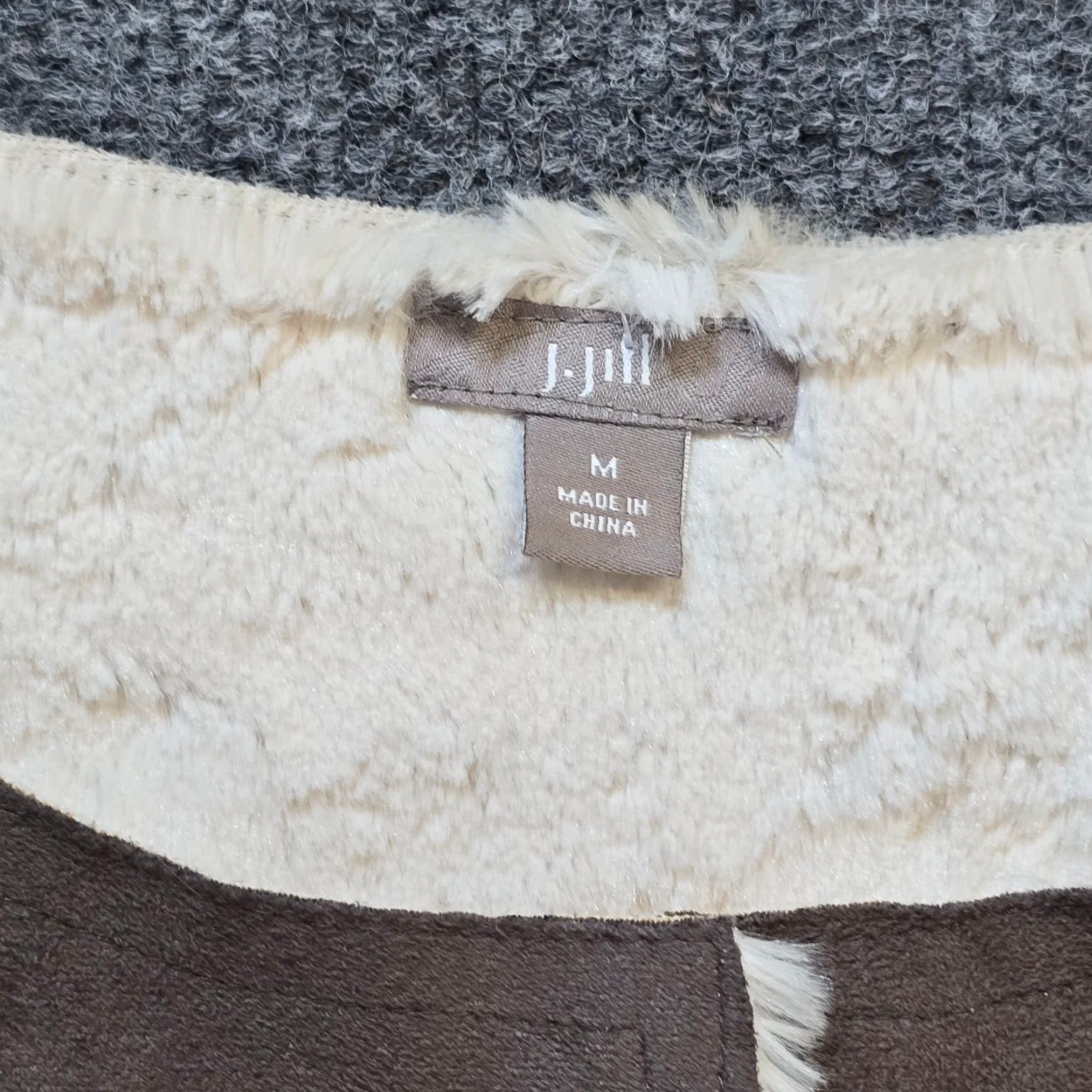 J. Jill **Womens Medium Brown J Jill Button Western Jacket** User: **Brown Womens Medium J Jill Button Western Jacket** Size M / US 6-8 / IT 42-44 - 3 Thumbnail