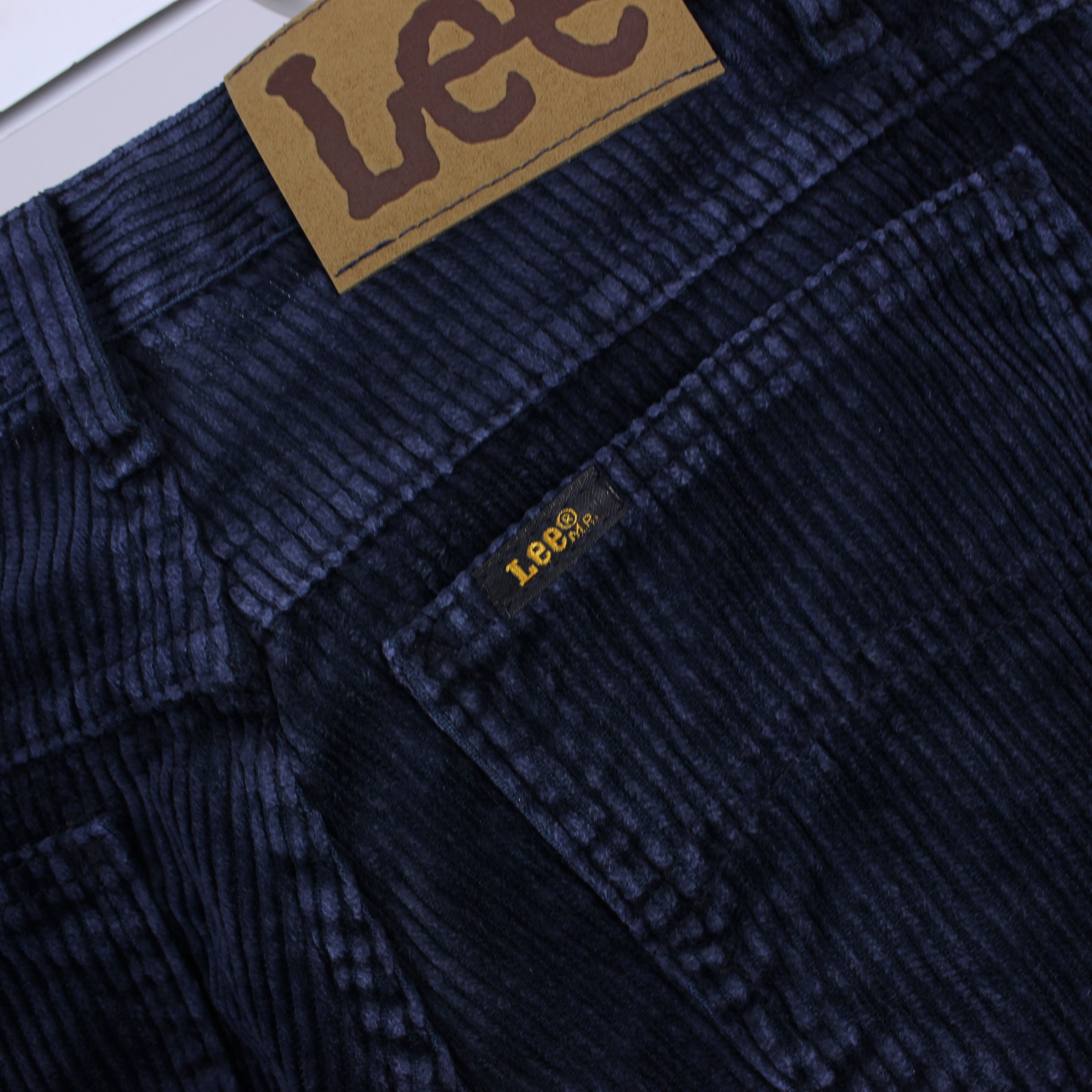 Lee Lee velvet casual pants 32 36 blue rare Size US 32 / EU 48 - 8 Thumbnail
