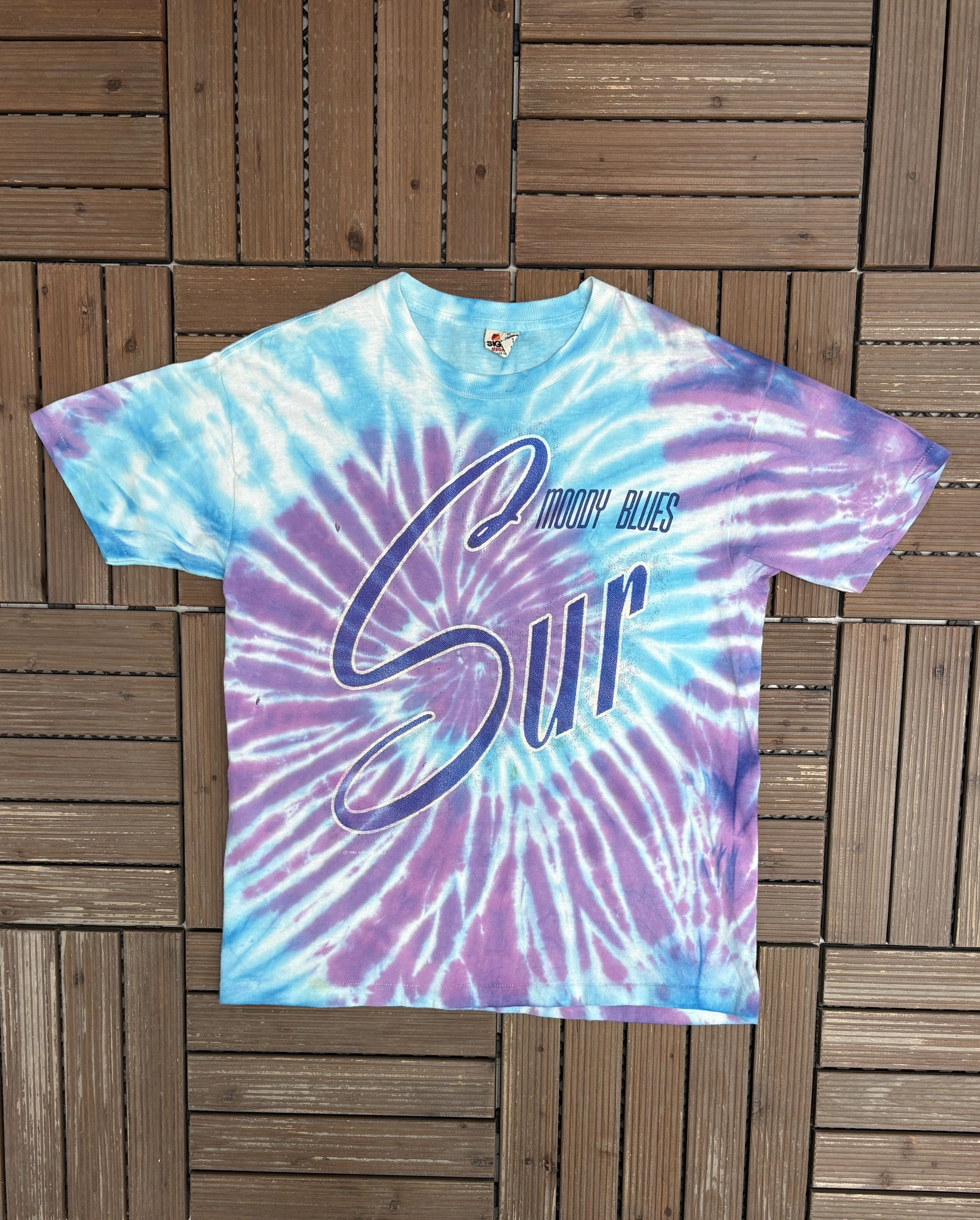 Vintage The Moody Blues Sur La Mer Vintage T-Shirt Tee Size US M / EU 48-50 / 2 - 1 Thumbnail