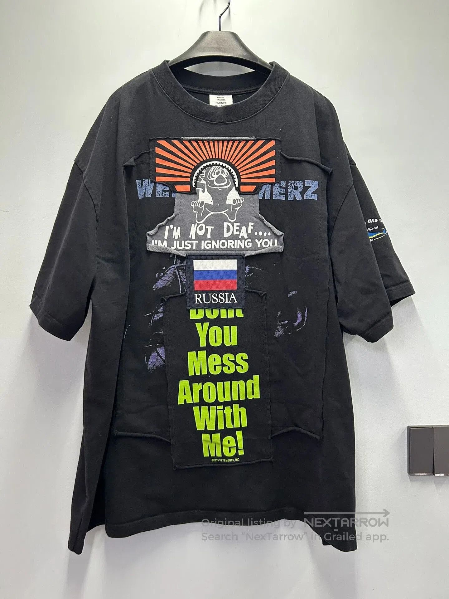 Vetements Vetements Anti-War Graphic T-Shirt. Size US S / EU 44-46 / 1 - 1 Thumbnail