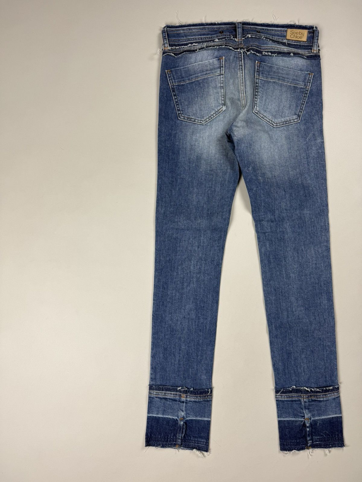 Chloe × See by Chloe See By Chloe Ladies Designer Denim Jeans Size 26 Size 26" / US 2 / IT 38 - 16 Thumbnail