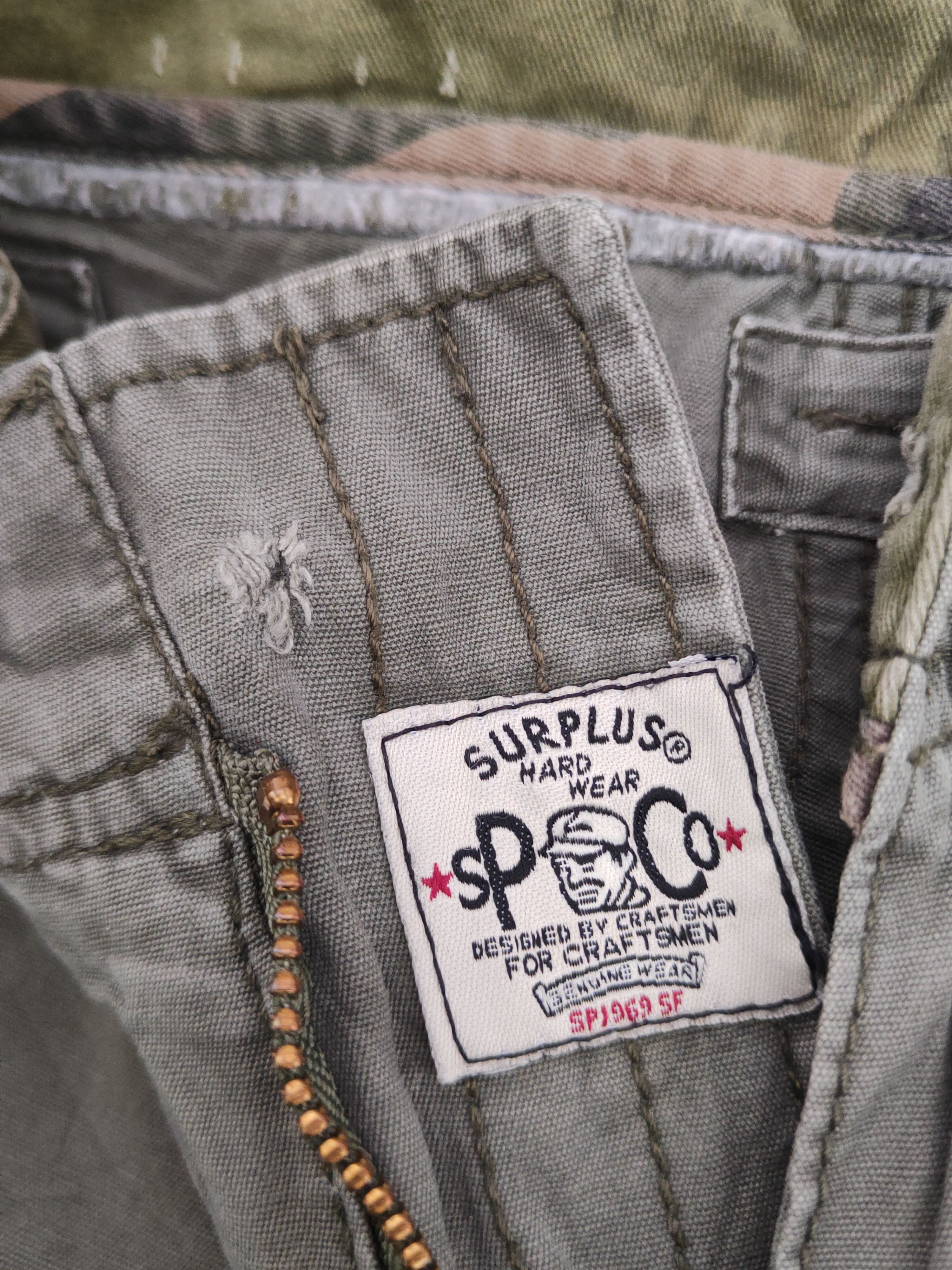 Surplus Research DL Surplus Green Multipocket Cargo Pants #46-954 Size US 31 - 15 Thumbnail