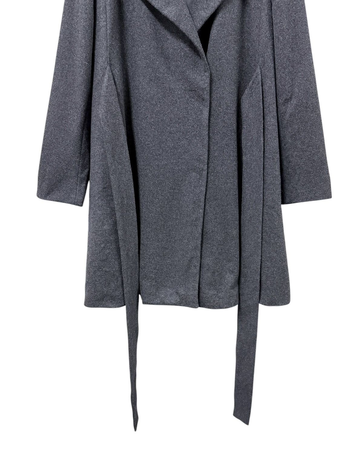 MM6 Max&Co Asymmetrical Wool Double Breasted Longjacket Belt Size US S / EU 44-46 / 1 - 4 Thumbnail