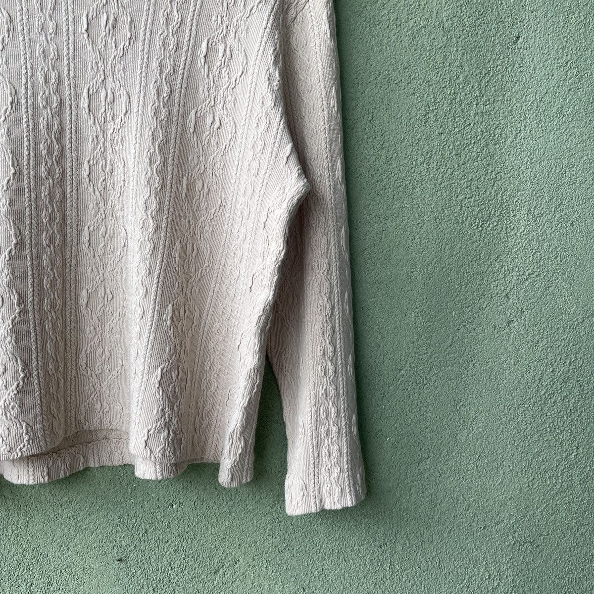 Aran Isles Knitwear Vintage Japanese Embroidered Cable Knit Sweater Jumper Size US M / EU 48-50 / 2 - 5 Thumbnail