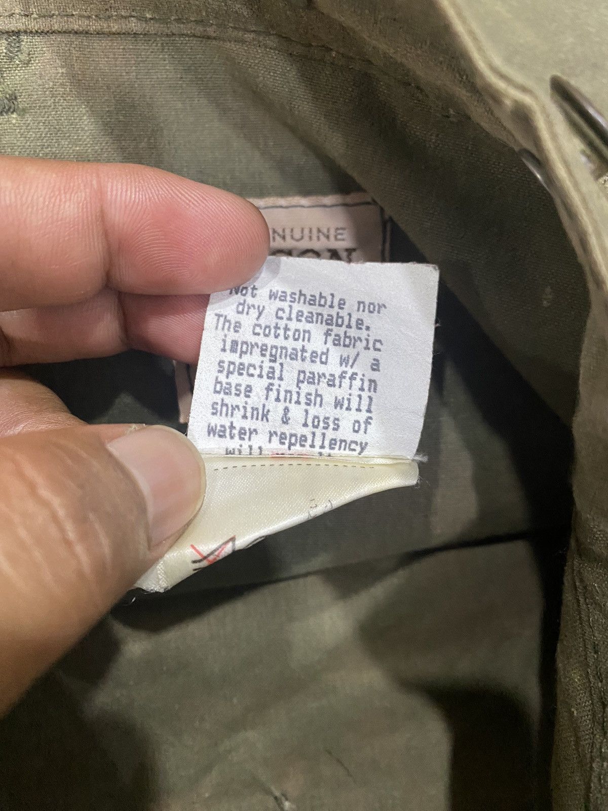 Filson CC FILSON GARMENT SEATTLE SPECIAL PARAFFIN BASE RARE Size US 32 / EU 48 - 8 Thumbnail