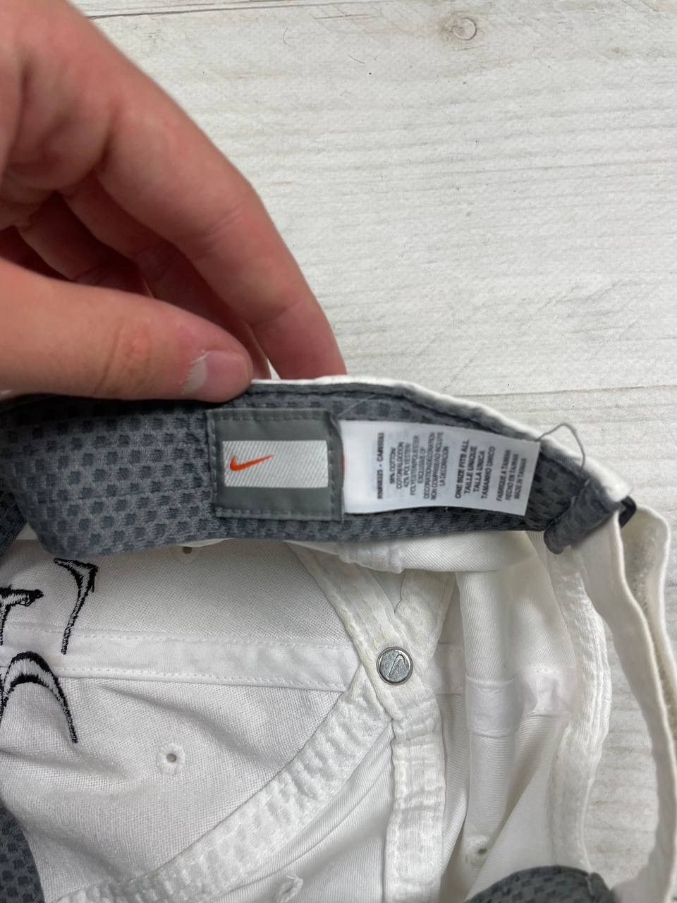 Nike Vintage Nike Roger Federer RF Cap Tennis 00s Size ONE SIZE - 12 Thumbnail