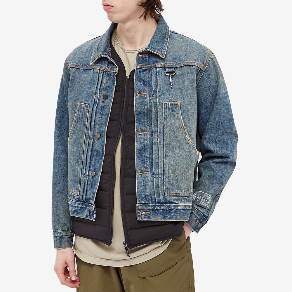 image of Reese Cooper Denim Jacket in Blue, Men's (Size Small)