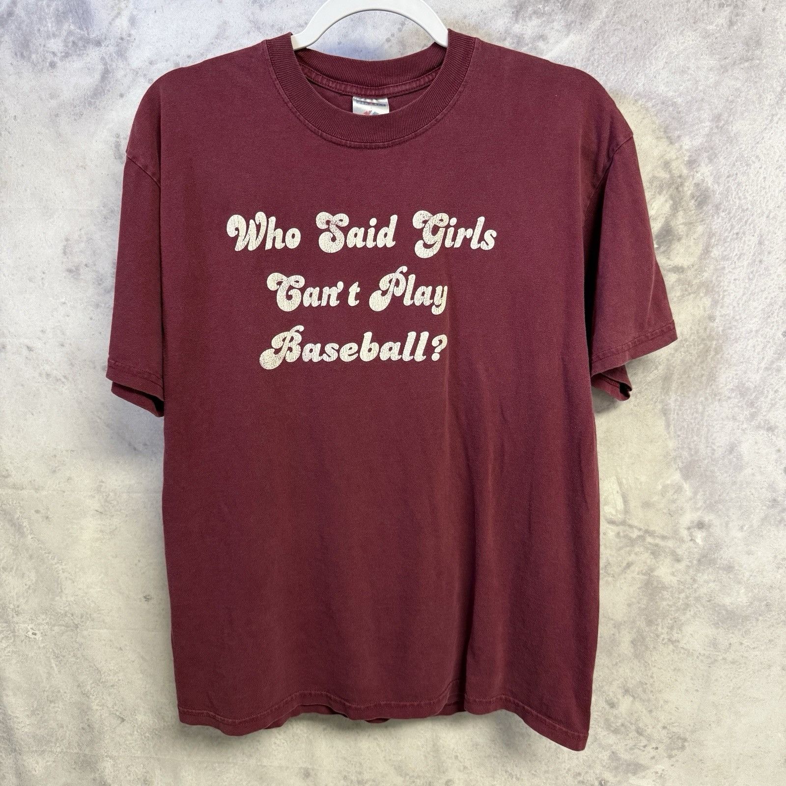 Vintage Vintage Texas Aggies Softball Shirt Who Says Girls Dont Play Size US L / EU 52-54 / 3 - 3 Thumbnail