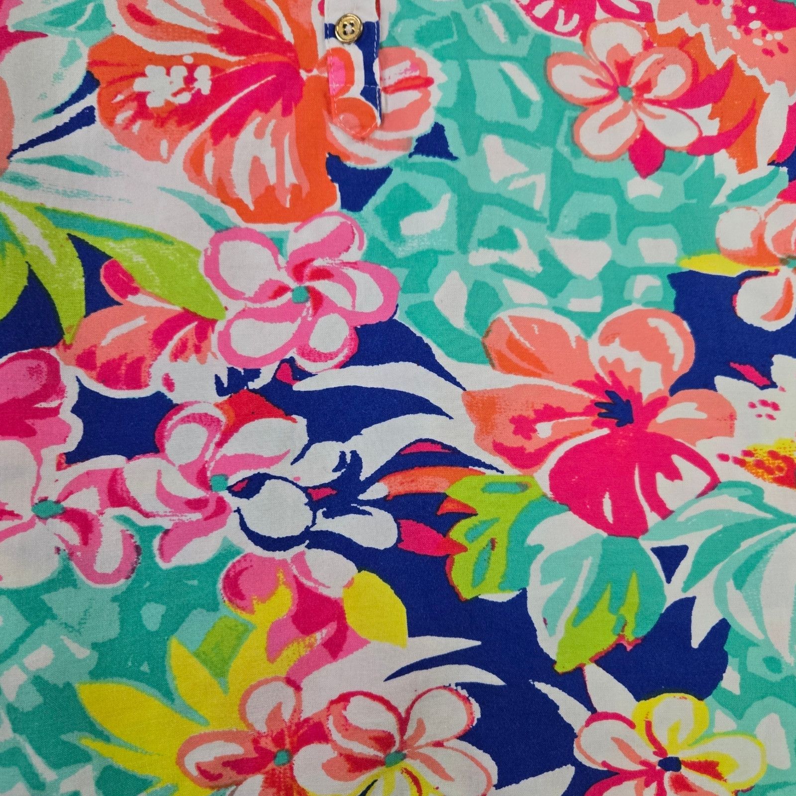 Other Tropical Print Sleeveless V Neck Blouse Size Medium Size M / US 6-8 / IT 42-44 - 4 Thumbnail