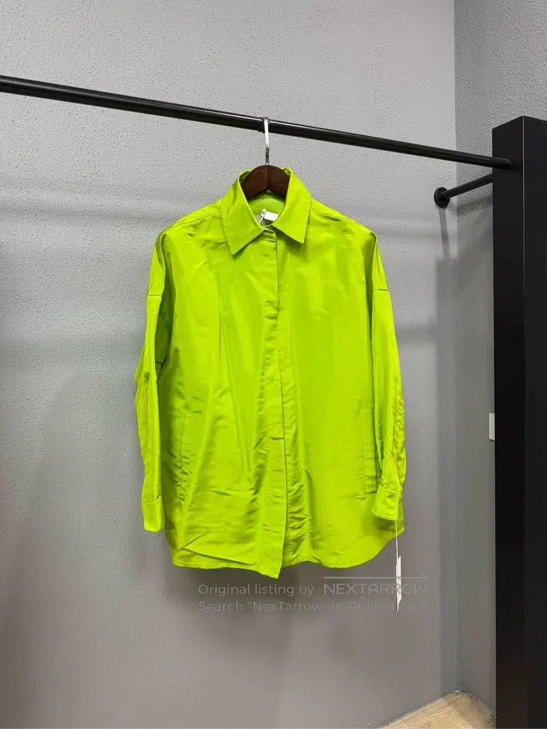 Valentino Valentino Green silhouette shirt Size S / US 4 / IT 40 - 1 Thumbnail