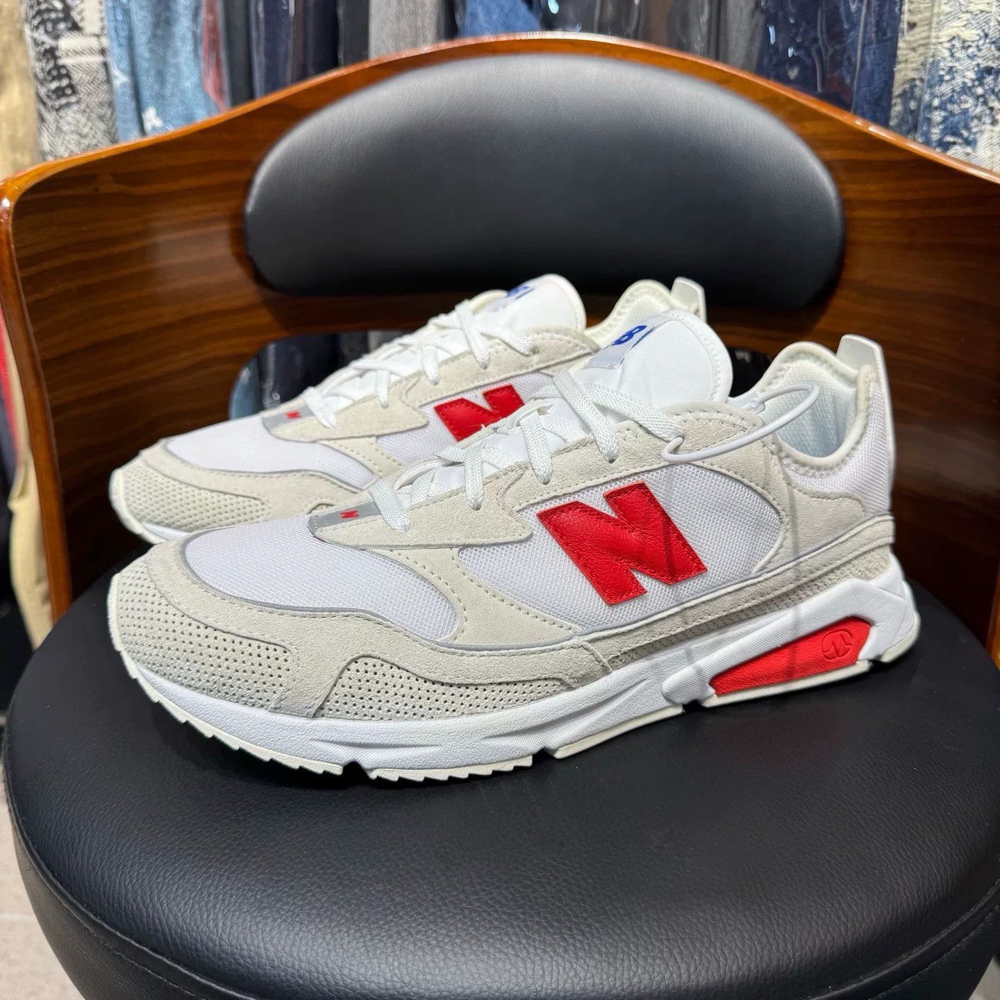 New Balance New Balance Red Lowtop Sneakers 44 Men Size US 10.5 / EU 43-44 - 1 Thumbnail