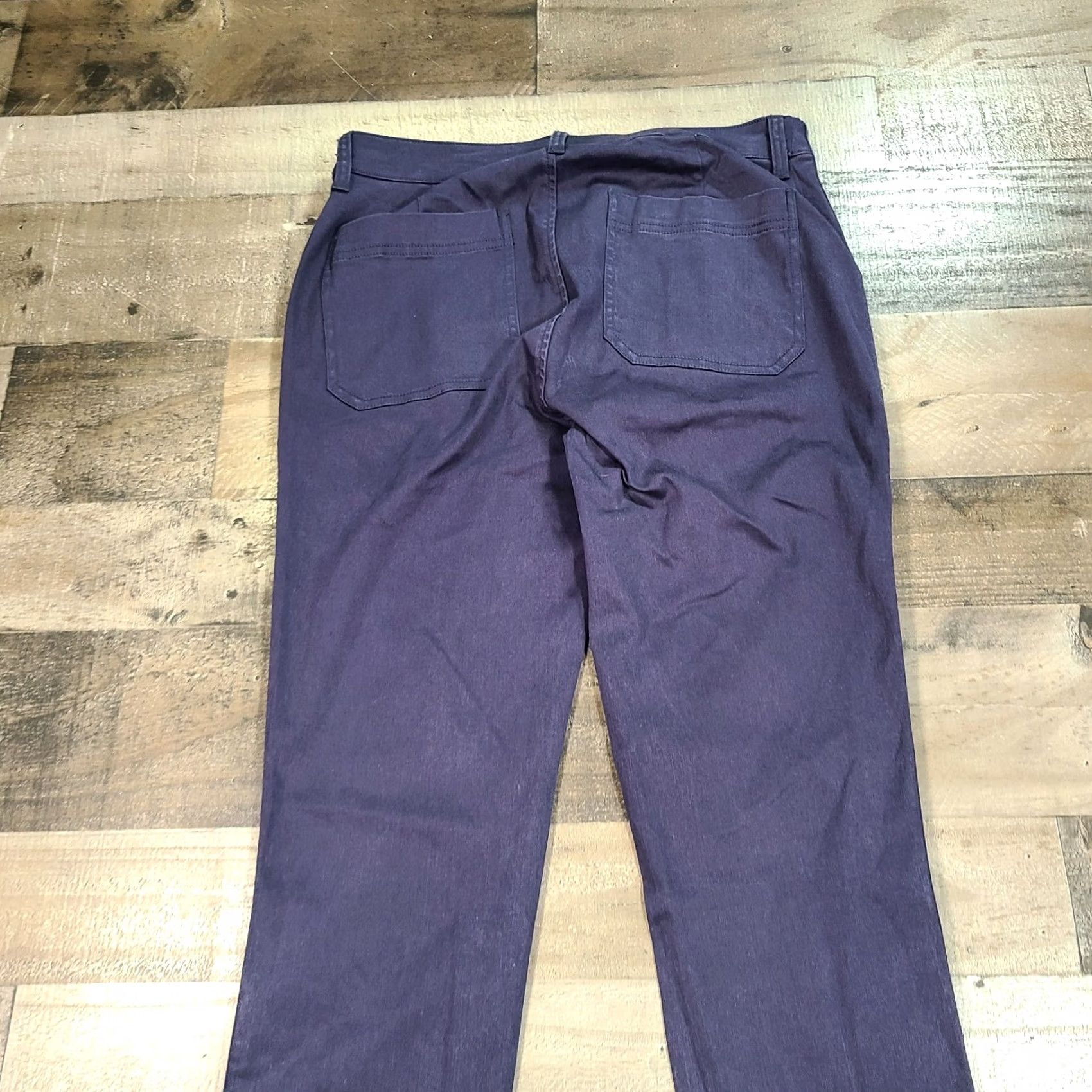 J.Crew J.Crew Pants Womens Blue Chino Skinny Mid-Rise Flat Front Zip Closure Pockets 30 Size 30" / US 8 / IT 44 - 6 Thumbnail