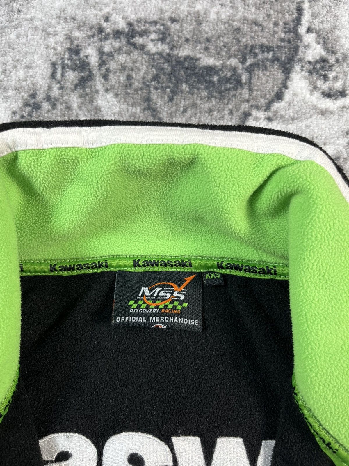 Other Vintage Kawasaki MSS Racing Fleece Jacket Y2K Size US S / EU 44-46 / 1 - 8 Thumbnail