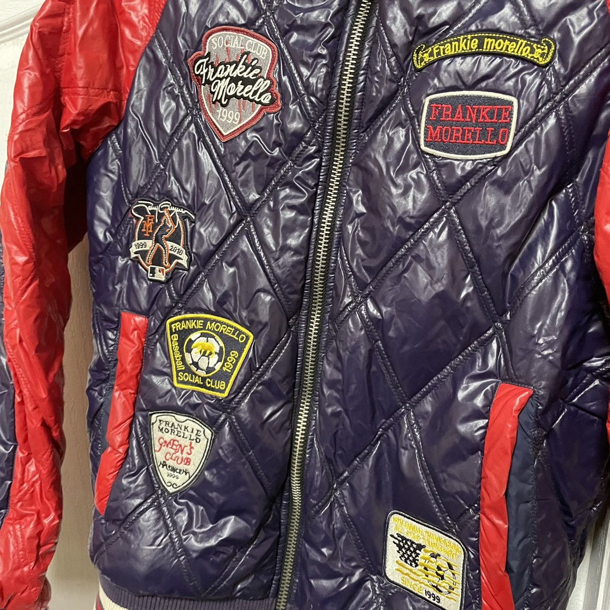 Frankie Morello × Vintage FRANKIE MORELLO sexy JACKET BIKER AVIATOR VINTAGE bomber Size US M / EU 48-50 / 2 - 3 Thumbnail