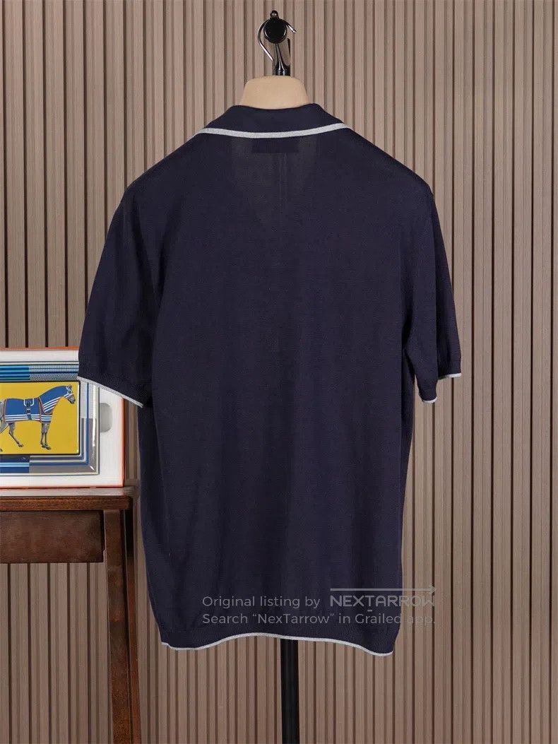 Brunello Cucinelli Brunello Cucinelli Sea Island Cotton Knit Short Sleeve Size US M / EU 48-50 / 2 - 3 Thumbnail