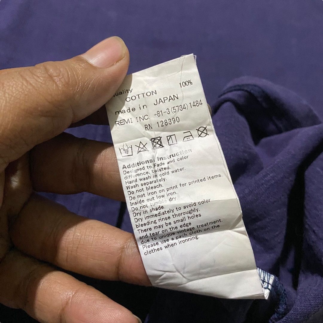 Remi Relief Remi relief Japan pocket navy tee Size US L / EU 52-54 / 3 - 5 Thumbnail