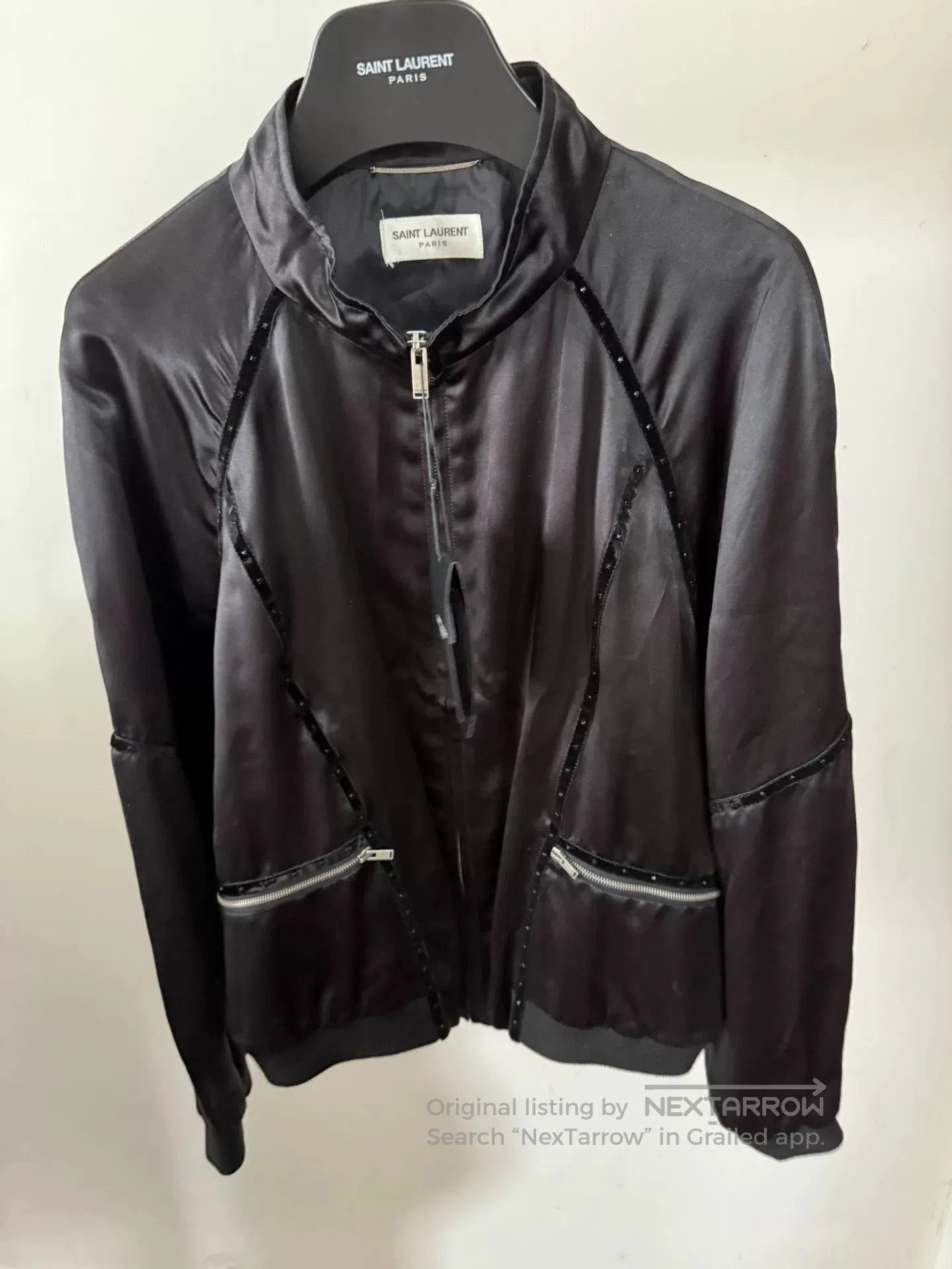 Saint Laurent Paris Saint Laurent Silk Teddy Coat. Size US M / EU 48-50 / 2 - 1 Thumbnail