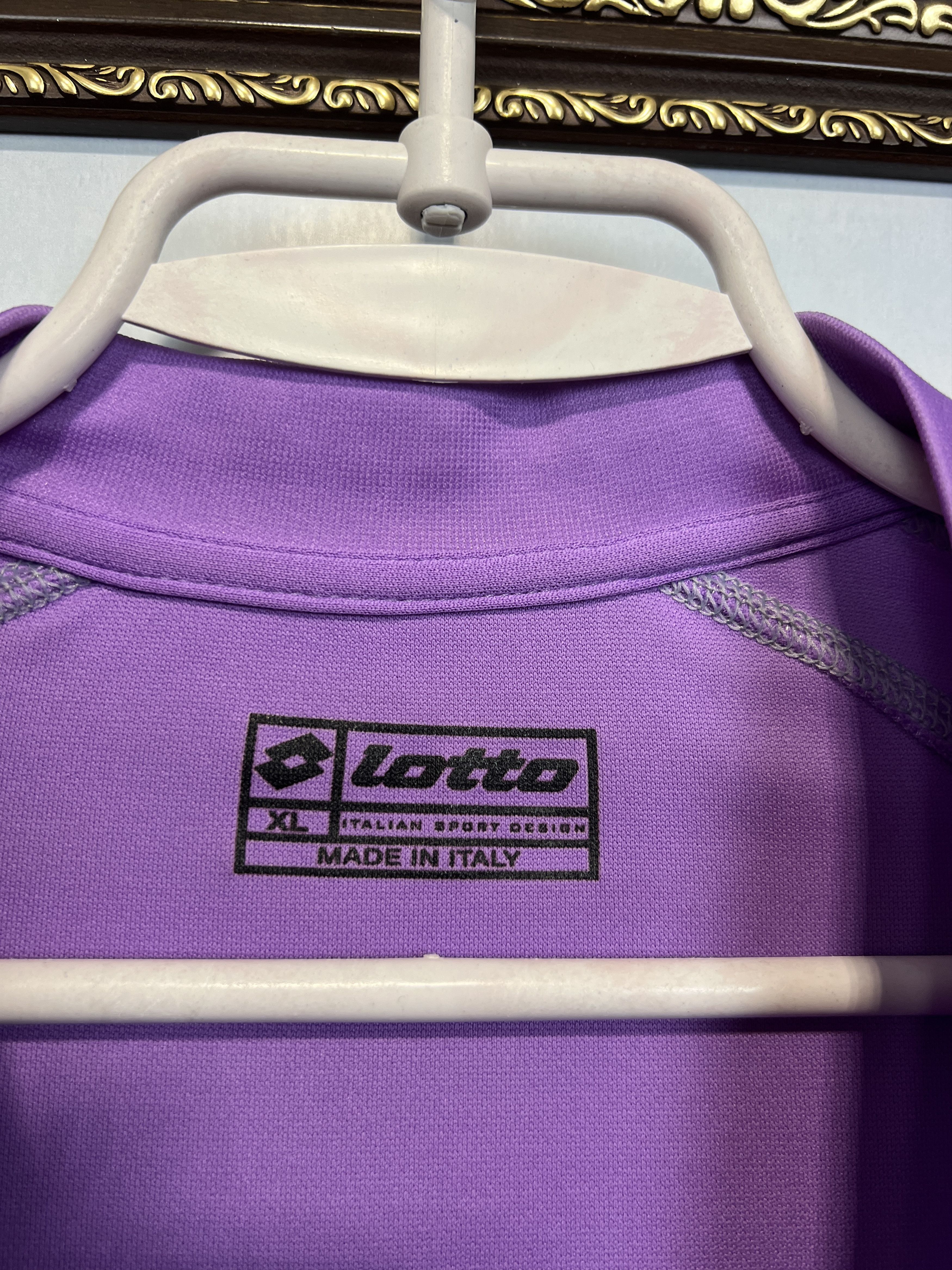Lotto Sport Toulouse Home football shirt 2004 Soccer Jersey Trikot Rare Size US XL / EU 56 / 4 - 7 Thumbnail