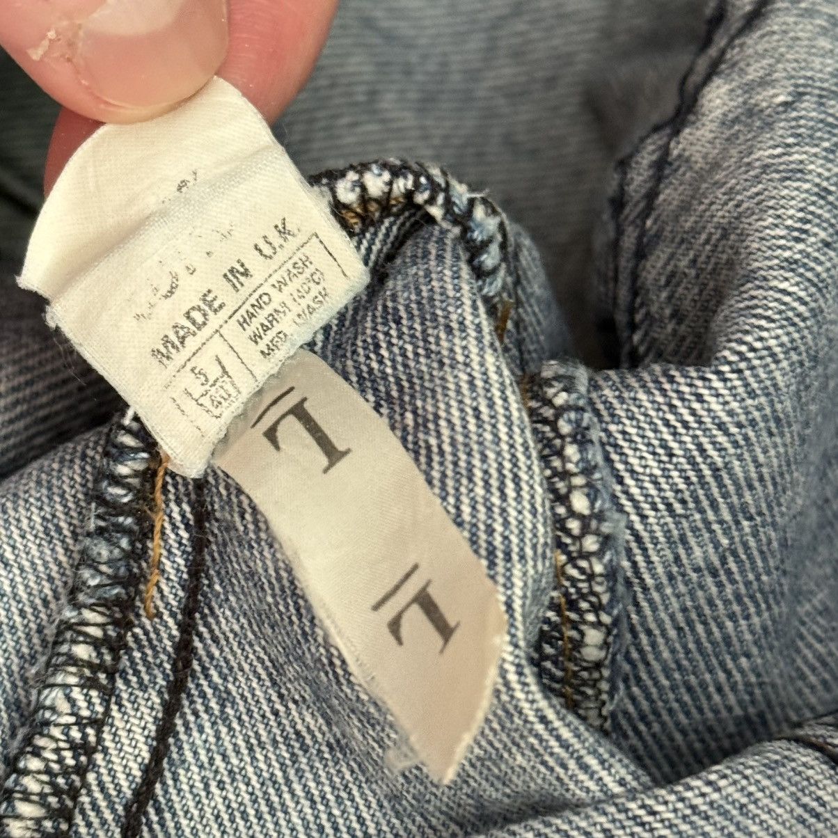 Marlboro 📌 Vintage 90s Marlboro Distressed Denim Y2K Crazy Jacket Size US L / EU 52-54 / 3 - 11 Thumbnail
