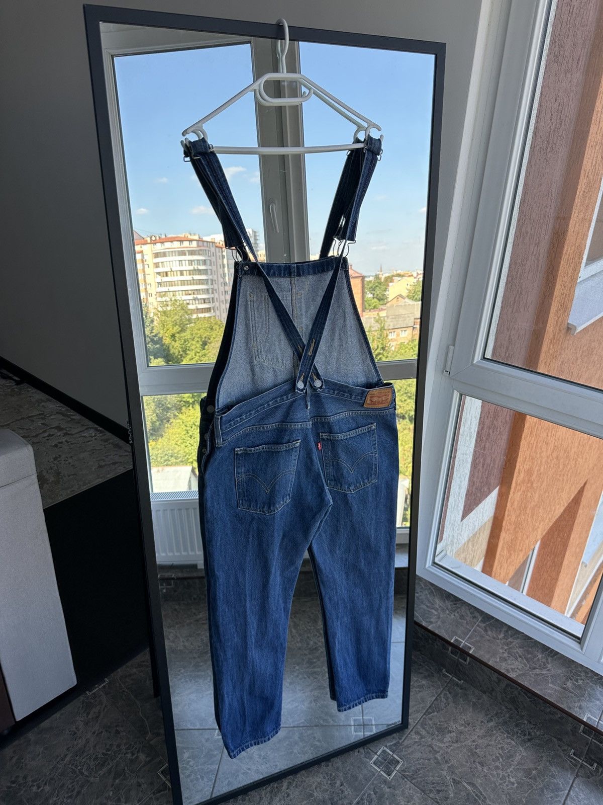 Levi's Levi’s Woman Navy Denim Overall Tracksuit Sz M Size 38" / US 16 / IT 52 - 6 Thumbnail