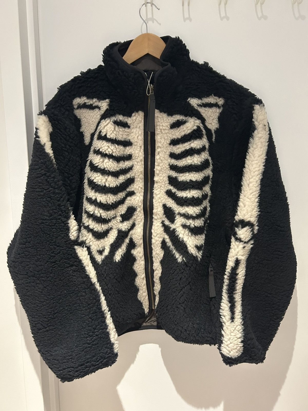 Kapital BONE Boa Fleece Reversible Blouson