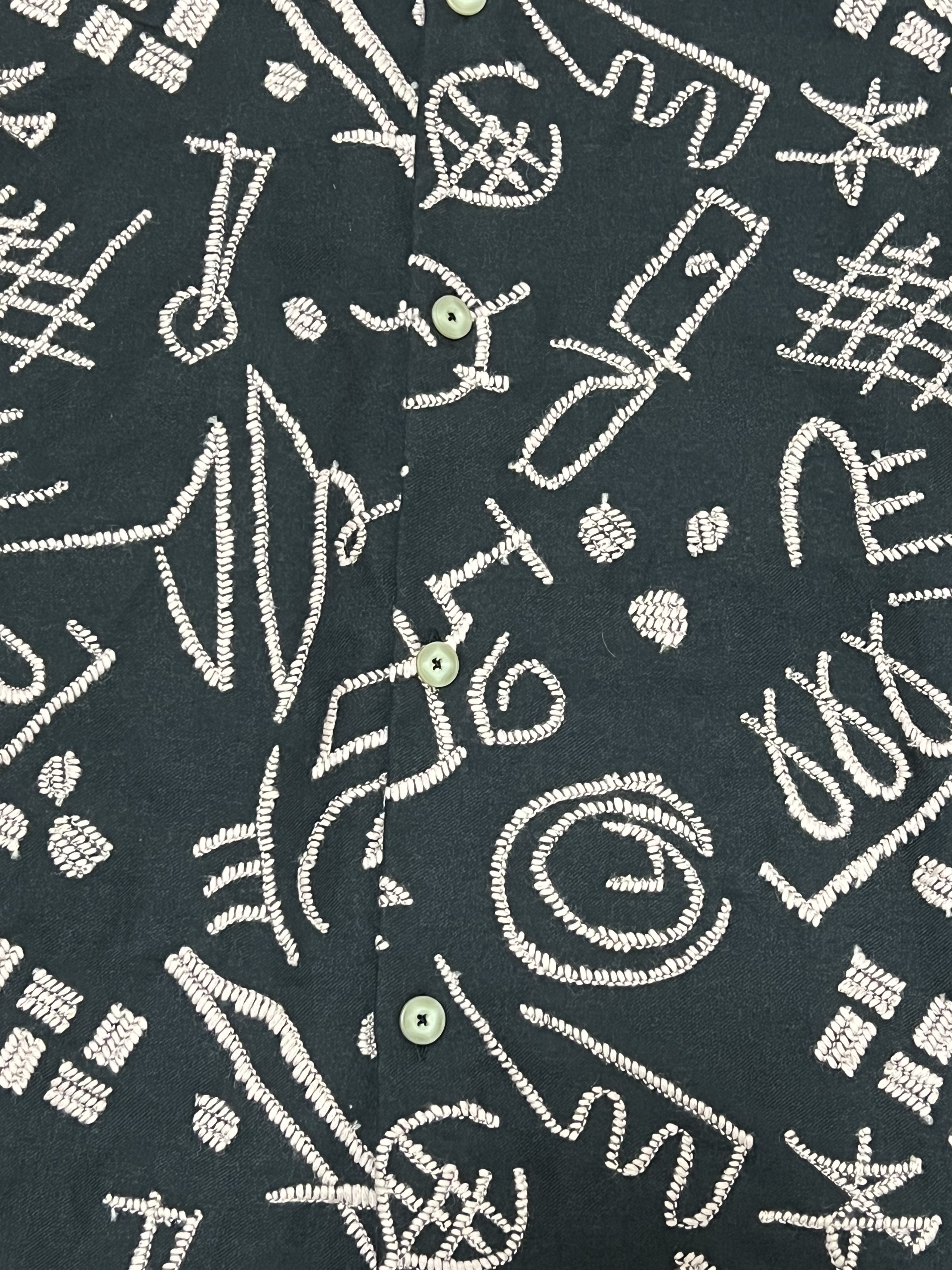A Kind Of Guise 💚 AW22 A Kind Of Guise Derbin Shirt Notepad Embroidery NEW Size US M / EU 48-50 / 2 - 6 Thumbnail