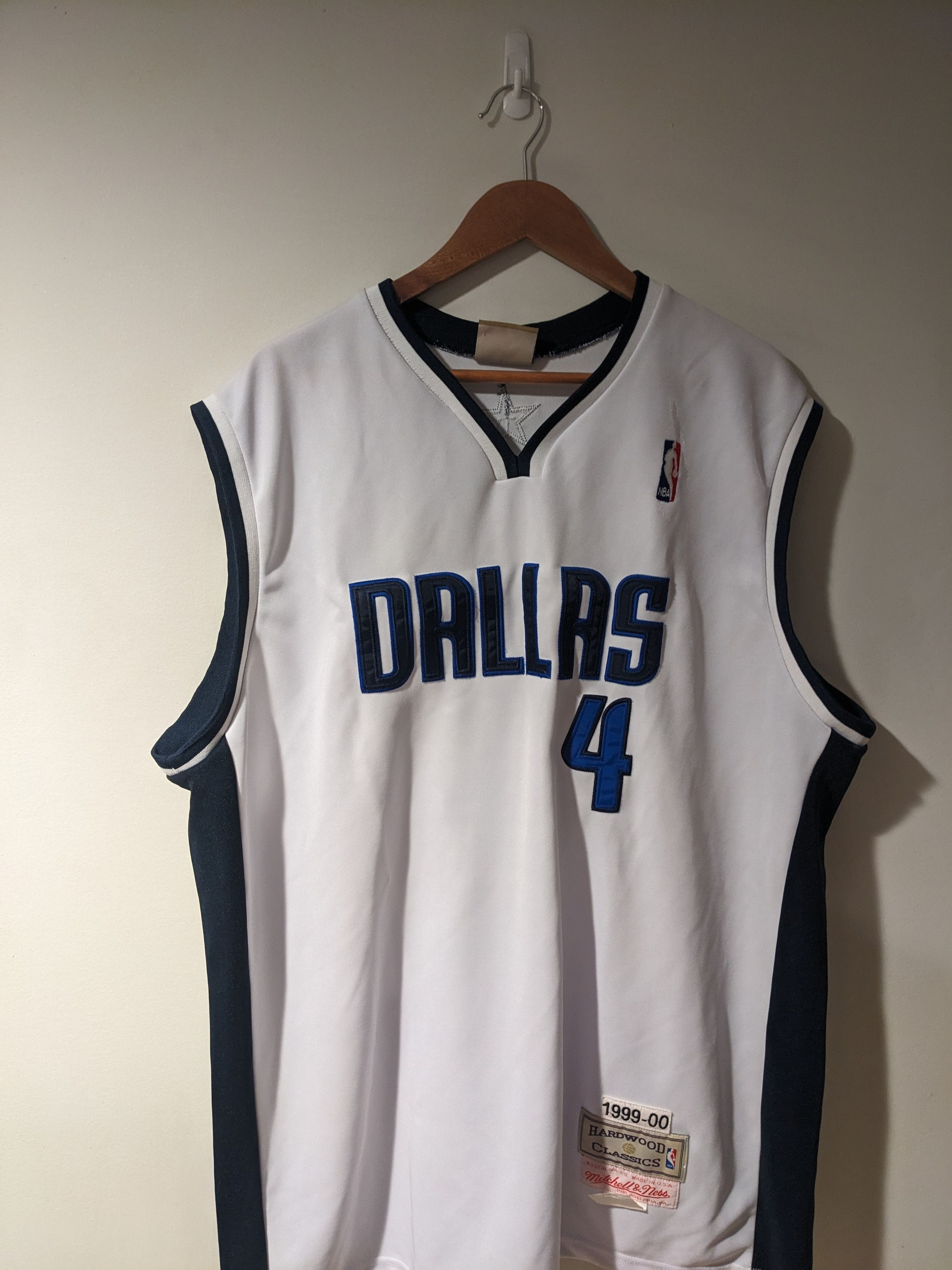 NBA × Vintage Vintage Dallas Mavericks Michael Finley Hardwood Jersey Size US XXL / EU 58 / 5 - 4 Thumbnail