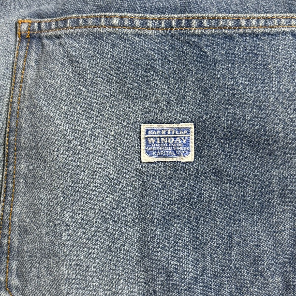 Kapital Kapital Carpenter Gemstone Studded Denim Shorts Size US 38 / EU 54 - 7 Thumbnail
