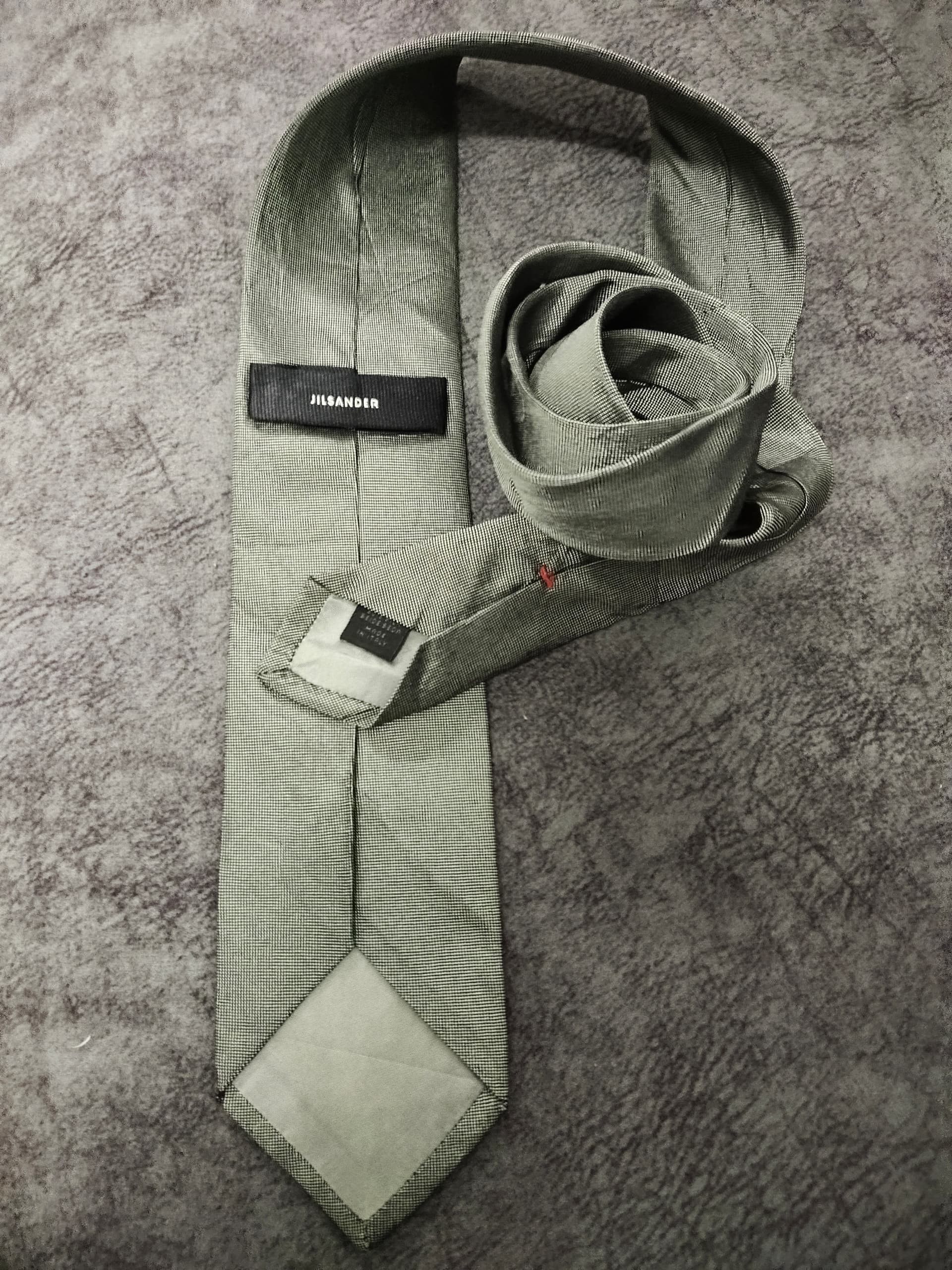 Jil Sander Authentic Jil Sander Made in Italy neck tie Size ONE SIZE - 1 Thumbnail