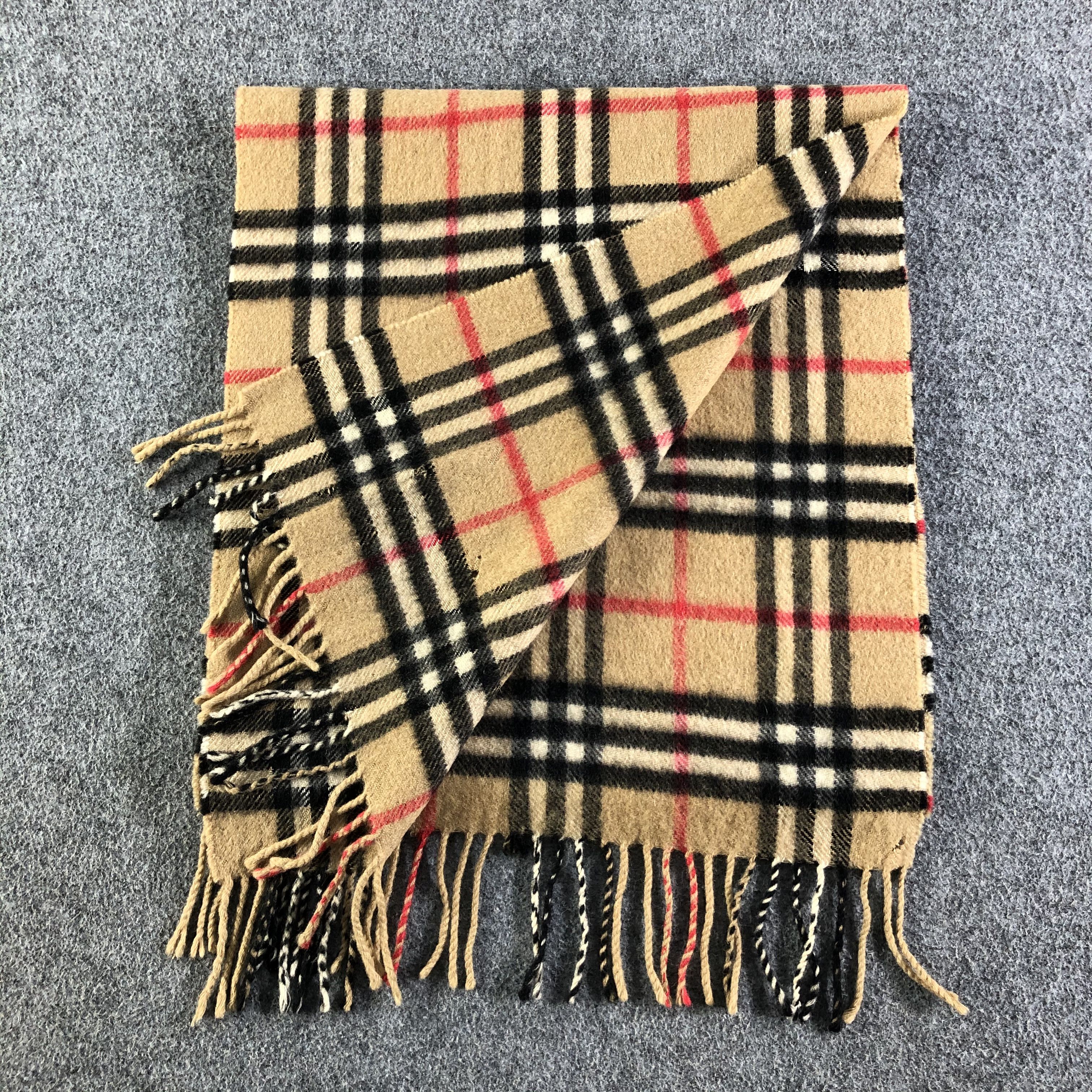 Burberry Burberrys Cashmere Scarf / Muffler / Neckwear Size ONE SIZE - 13 Thumbnail