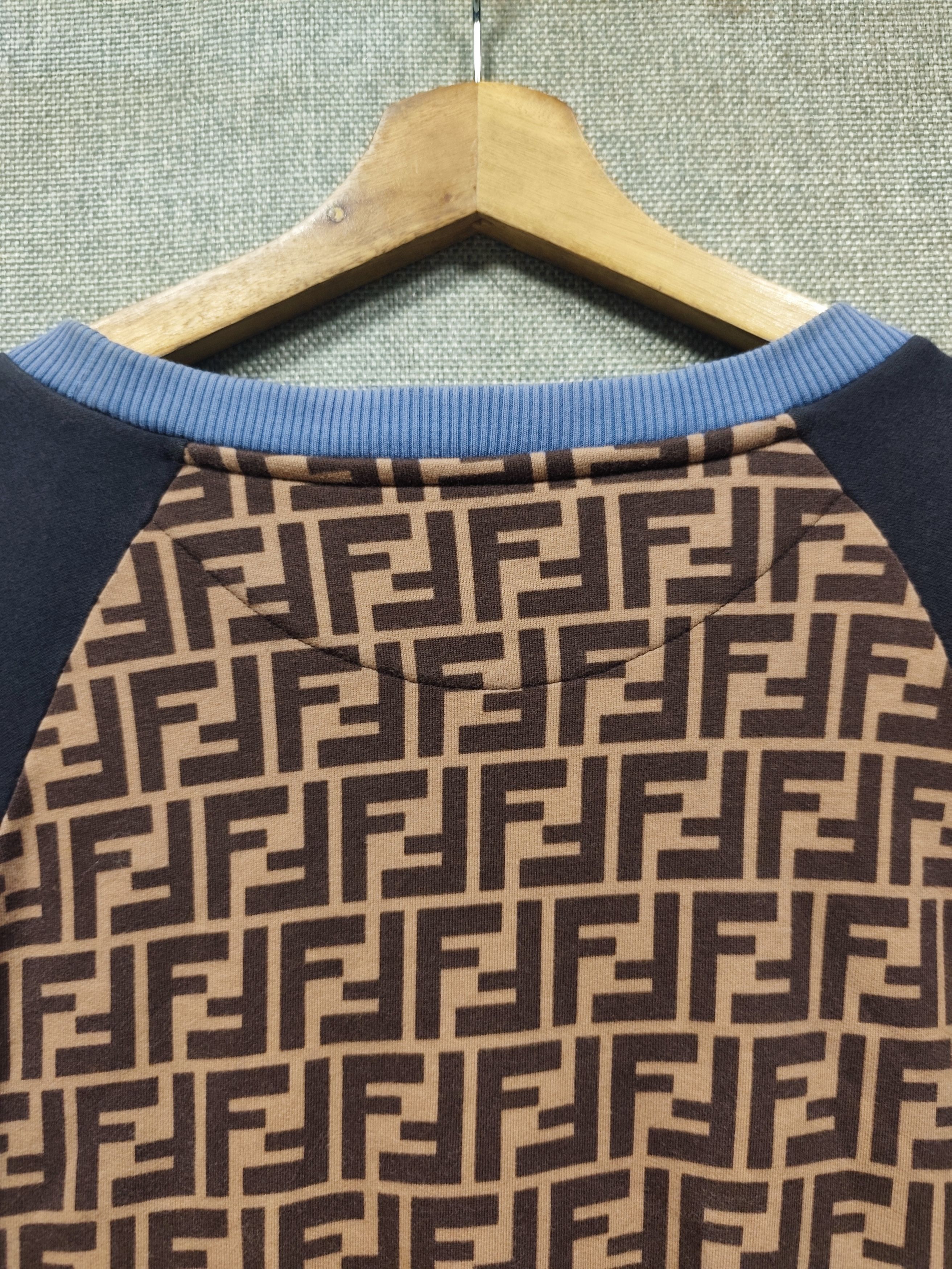 Fendi Fendi Roma monogram sweatshirt Size US L / EU 52-54 / 3 - 5 Thumbnail