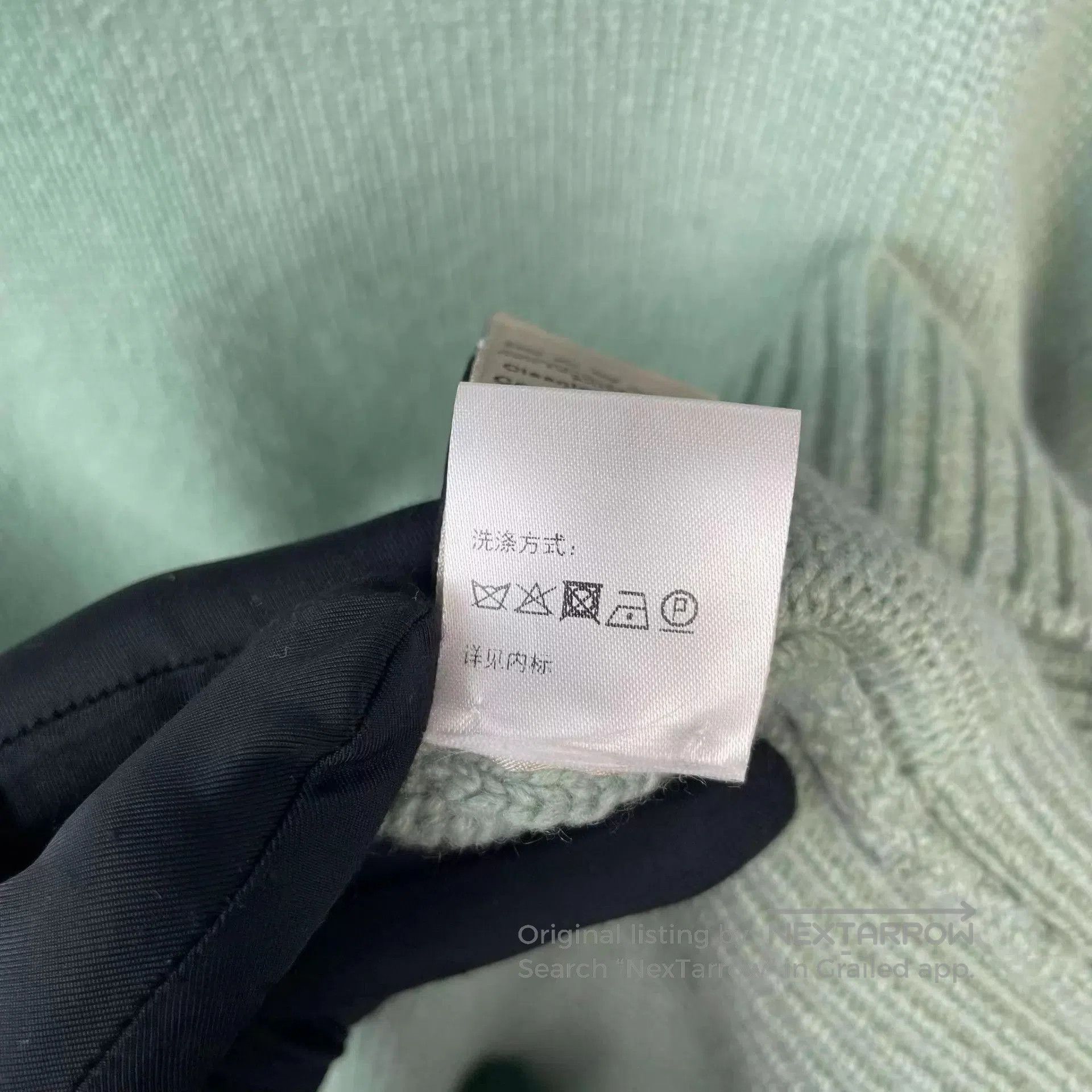 Hermes Green Turtleneck Sweater with Pattern - Size M. Size US M / EU 48-50 / 2 - 4 Thumbnail