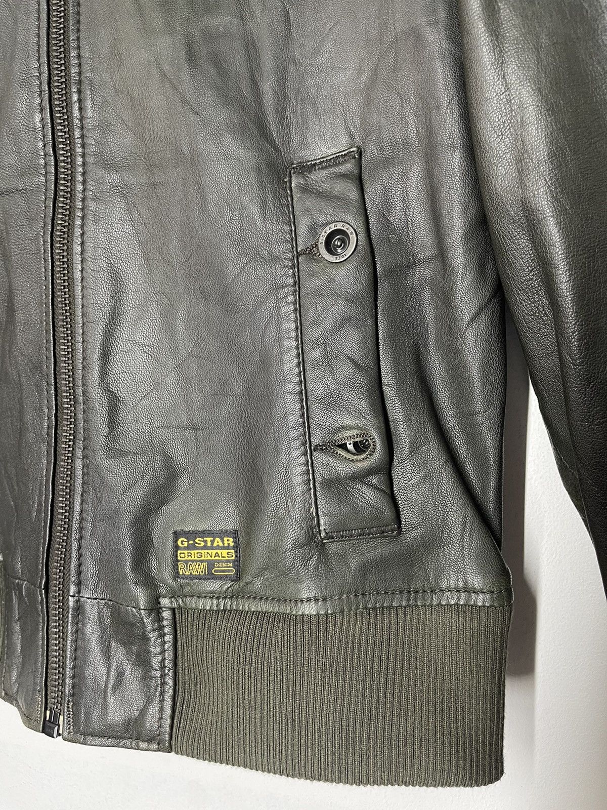 G-Star HYPE G-STAR LEATHER JACKET BONDAGE DESIGN Size US M / EU 48-50 / 2 - 4 Thumbnail