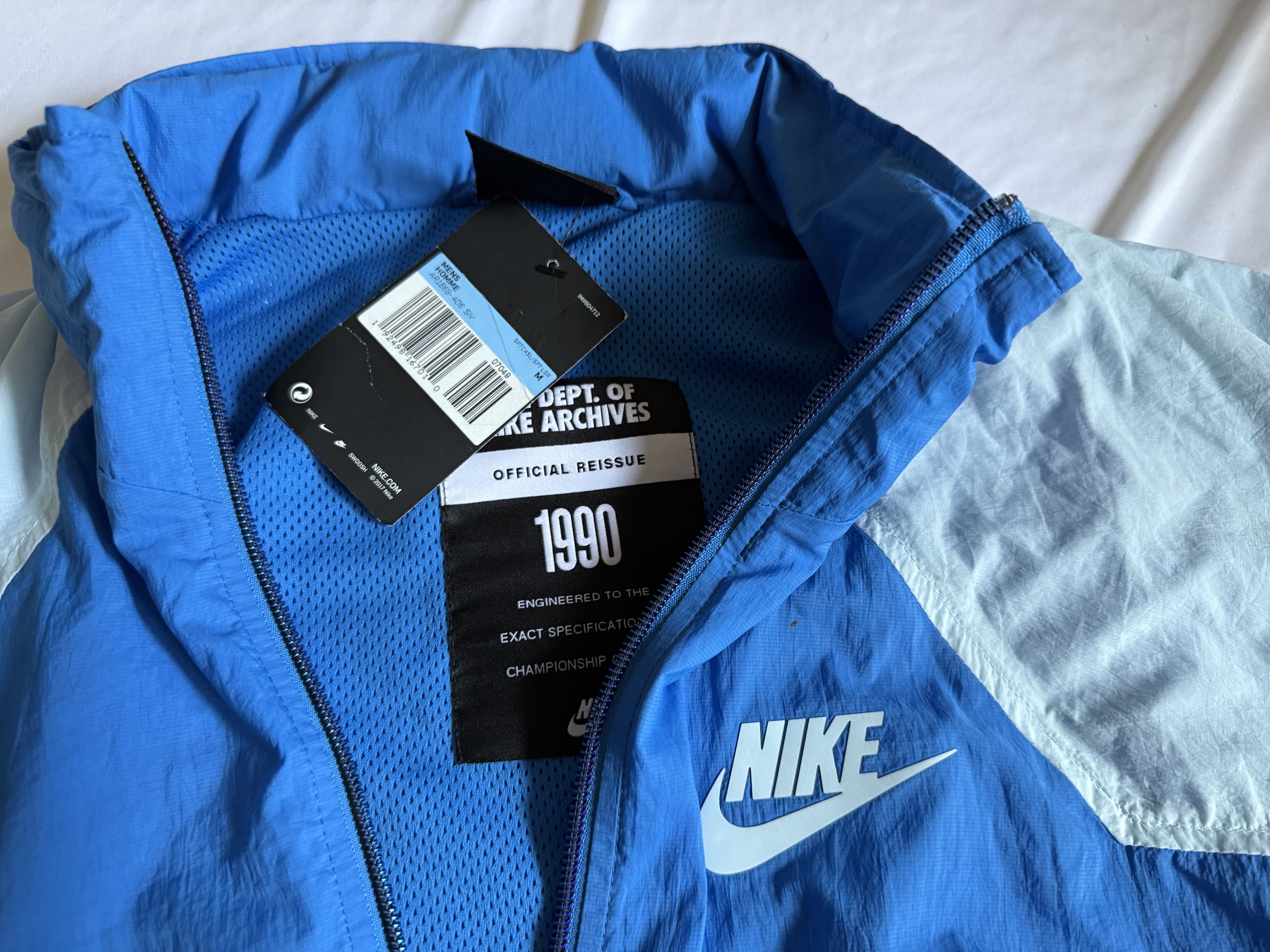 Nike Nike Sportswear Re-Issue Woven Jacket MEDIUM Blue $150 Size US M / EU 48-50 / 2 - 3 Thumbnail