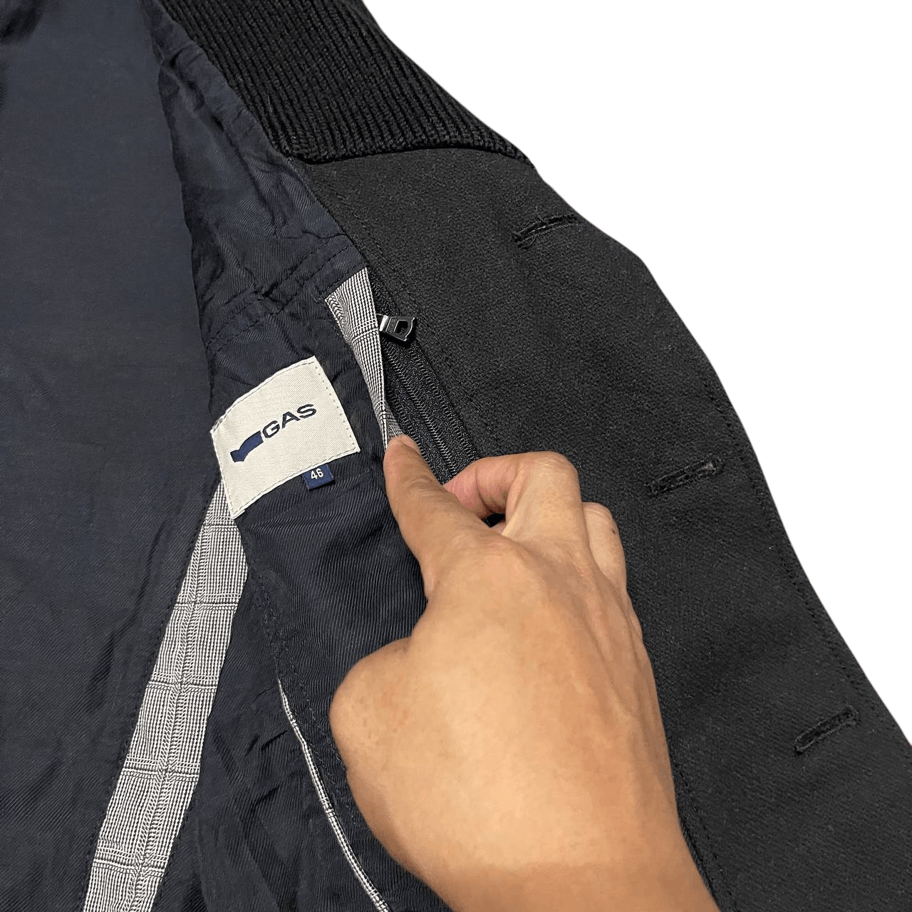 GAS Gas Knitted Jacket lgb ifsixwasnine goa Size US S / EU 44-46 / 1 - 9 Thumbnail