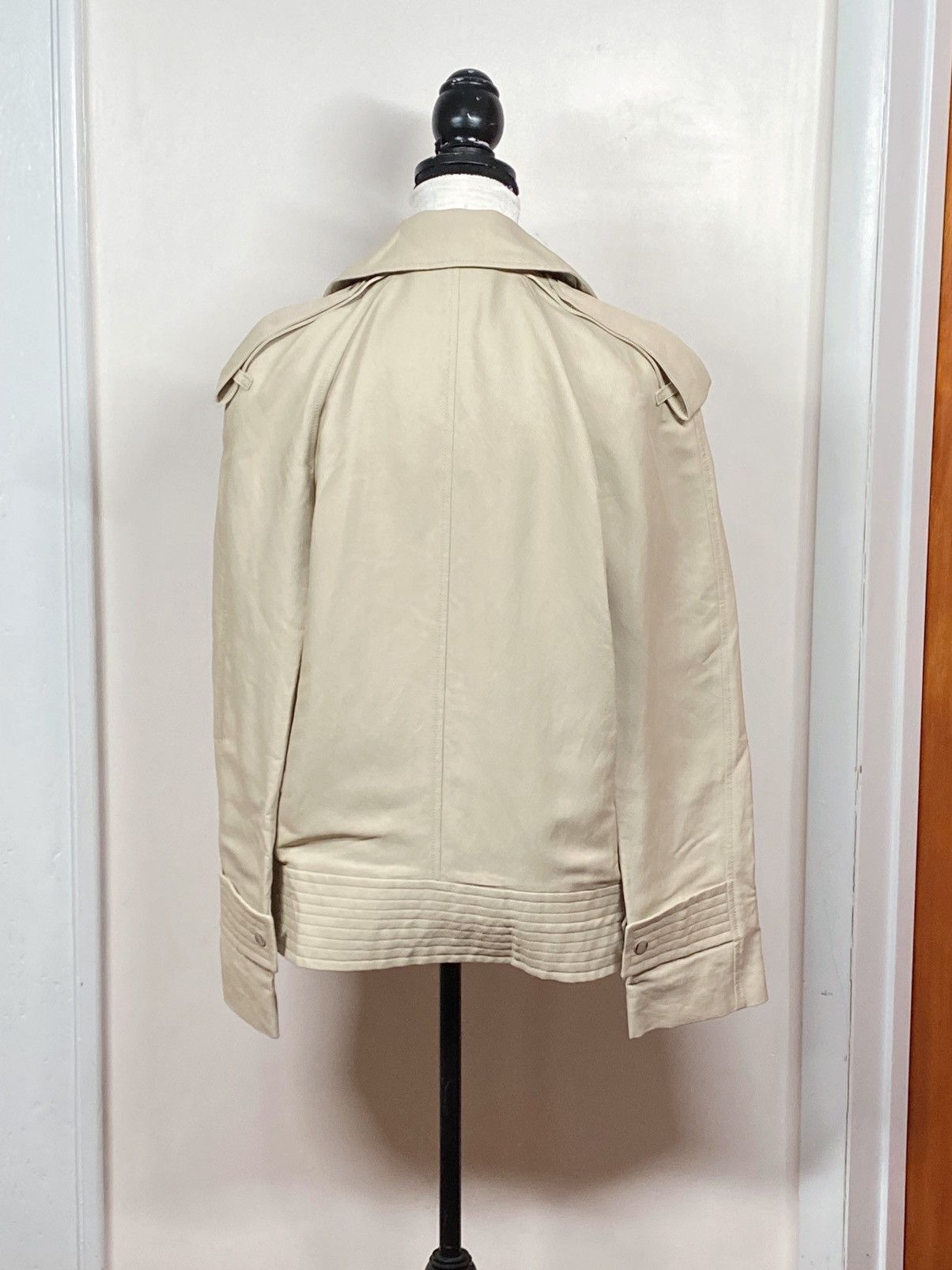 Burberry Burberry Double-Breasted Canvas Trench Jacket size 8 Size M / US 6-8 / IT 42-44 - 11 Thumbnail