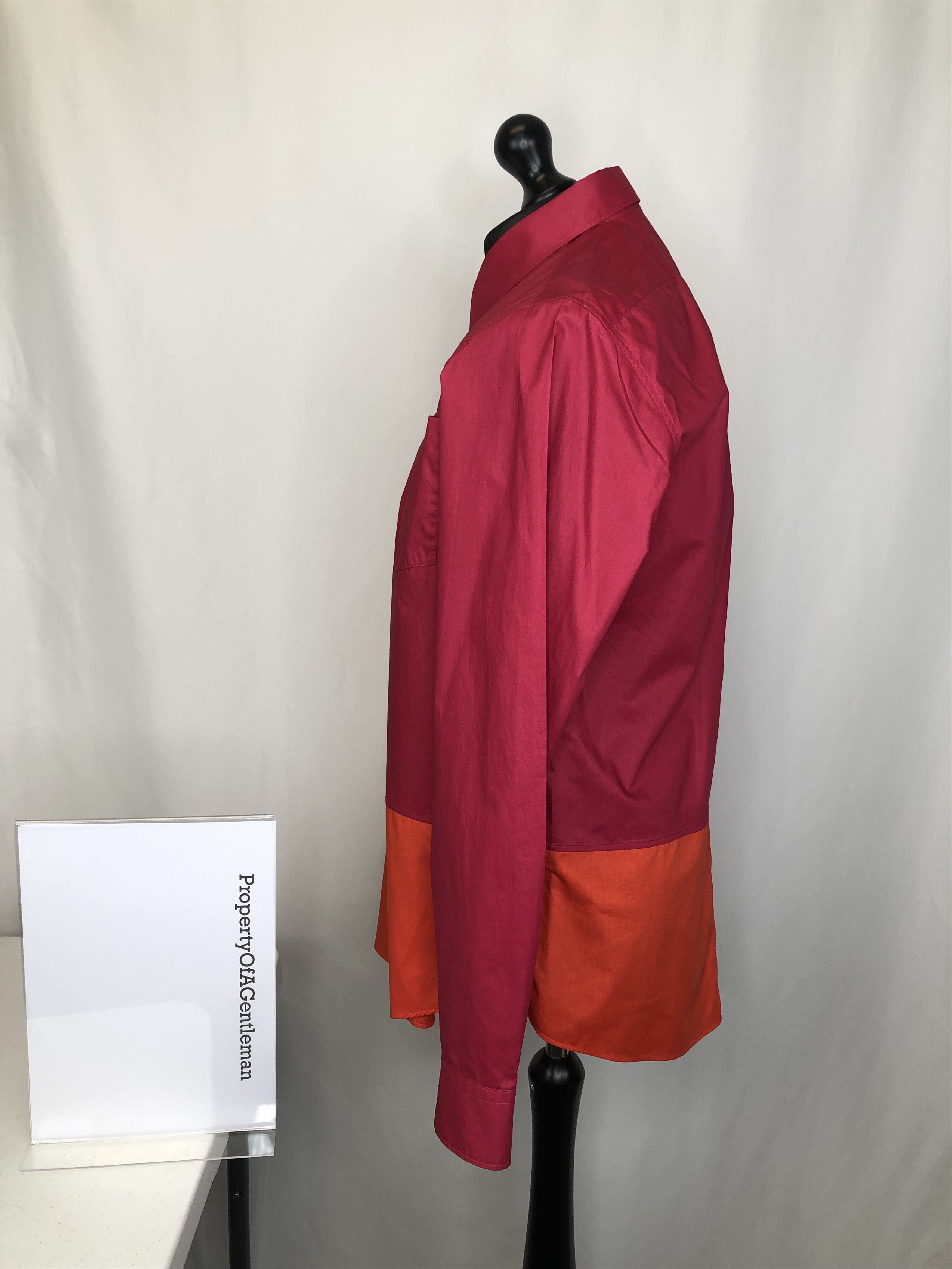 Dries Van Noten Dries Van Noten Colour Block Shirt Size US L / EU 52-54 / 3 - 7 Thumbnail