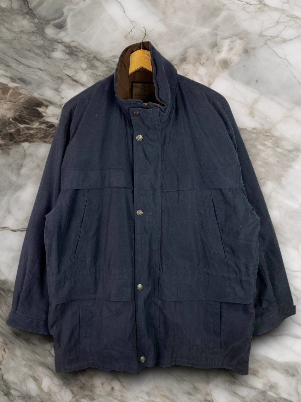 Japanese Brand sing royal japanese brand quilted lining jacket nice design Size US XXL / EU 58 / 5 - 1 Thumbnail