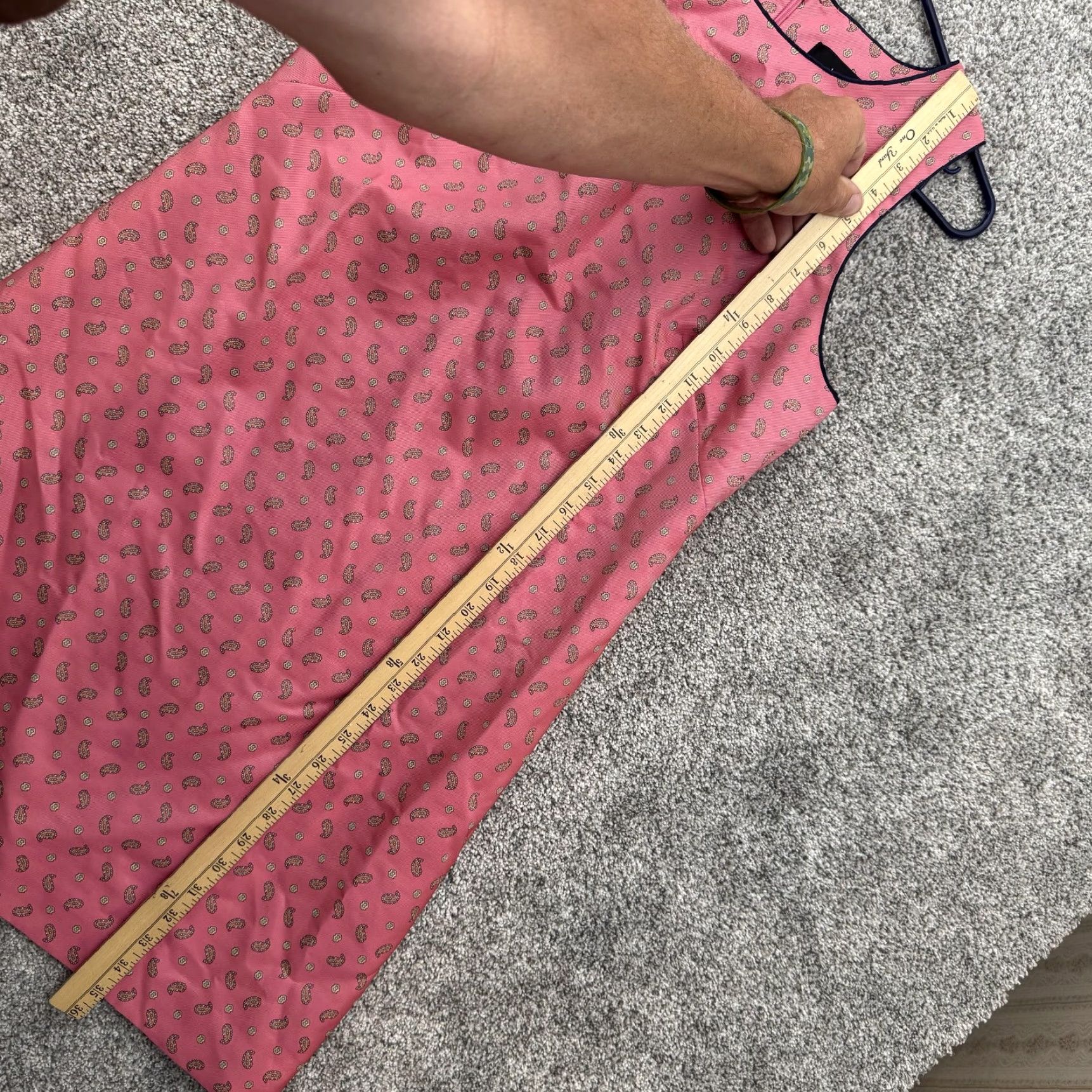 J.Crew J.CREW Dress Womens 6 Pink Paisley Print Sleeveless Sheath Re-Imagined Lined Dress Size M / US 6-8 / IT 42-44 - 3 Thumbnail