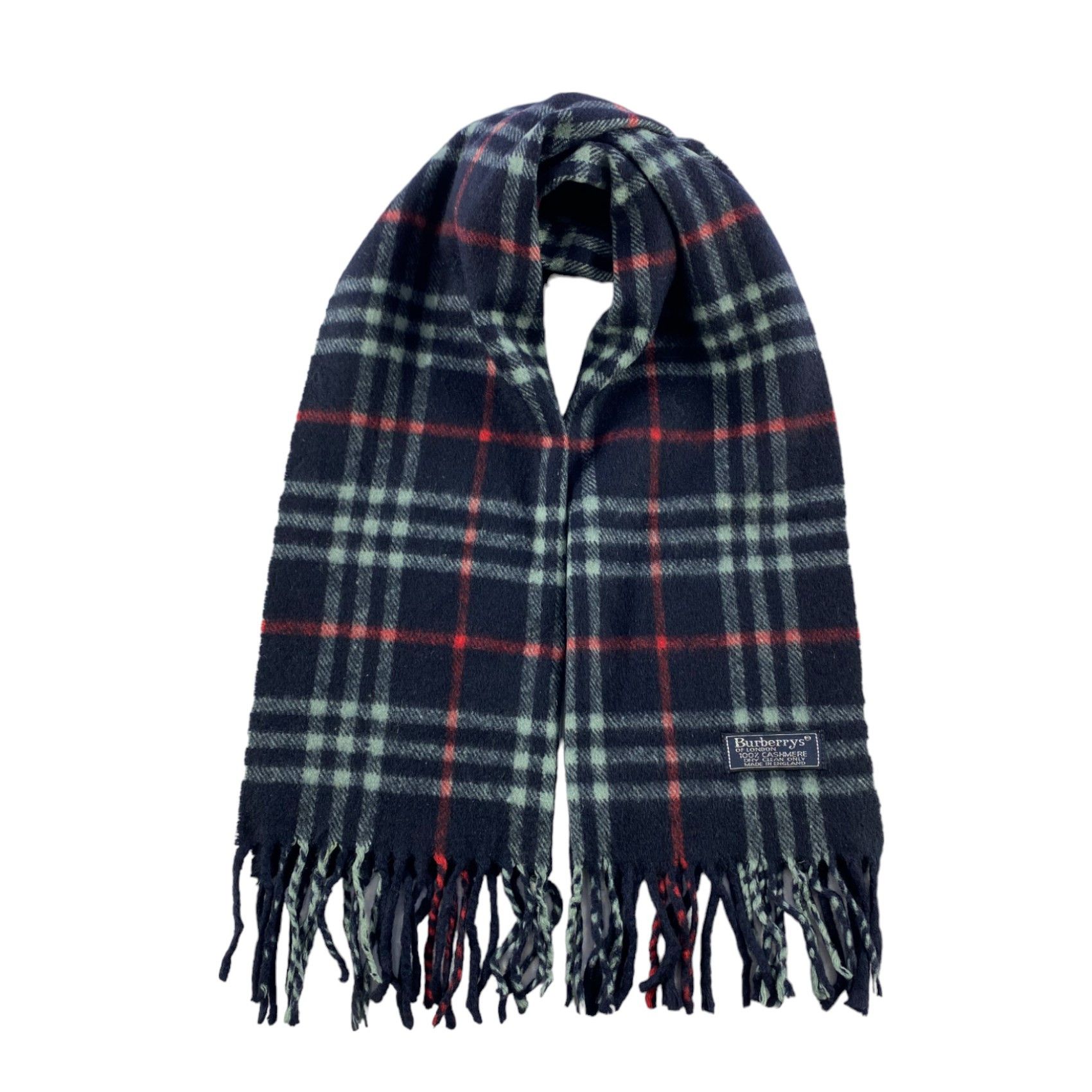 Burberry × Vintage Burberry Scarf / Muffler / Neckwear - WW946 Size ONE SIZE - 1 Thumbnail