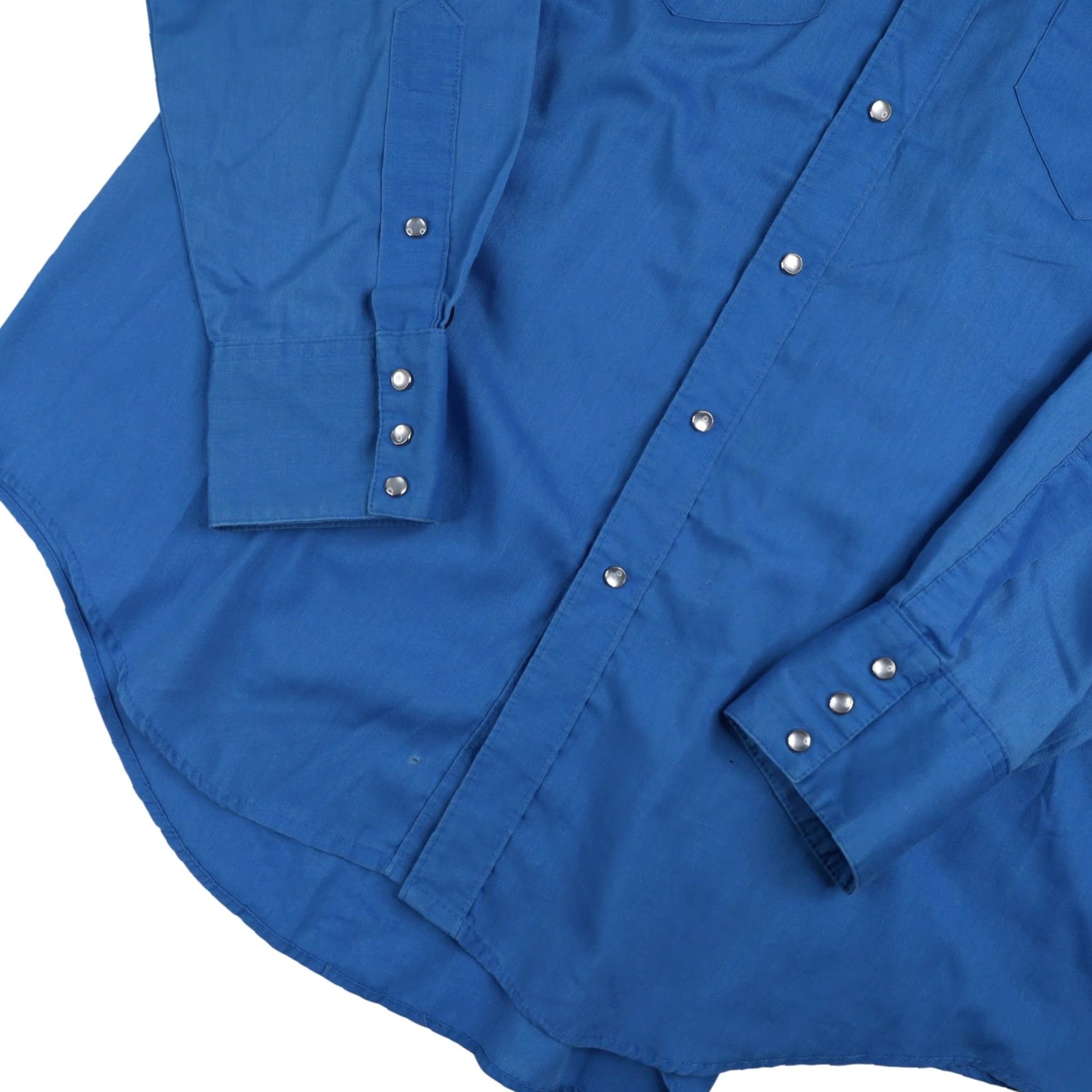 Rockmount Ranch Wear VINTAGE Rockmount Ranch Wear Pearl Snap Western Shirt XL Men Blue Size US XL / EU 56 / 4 - 4 Thumbnail