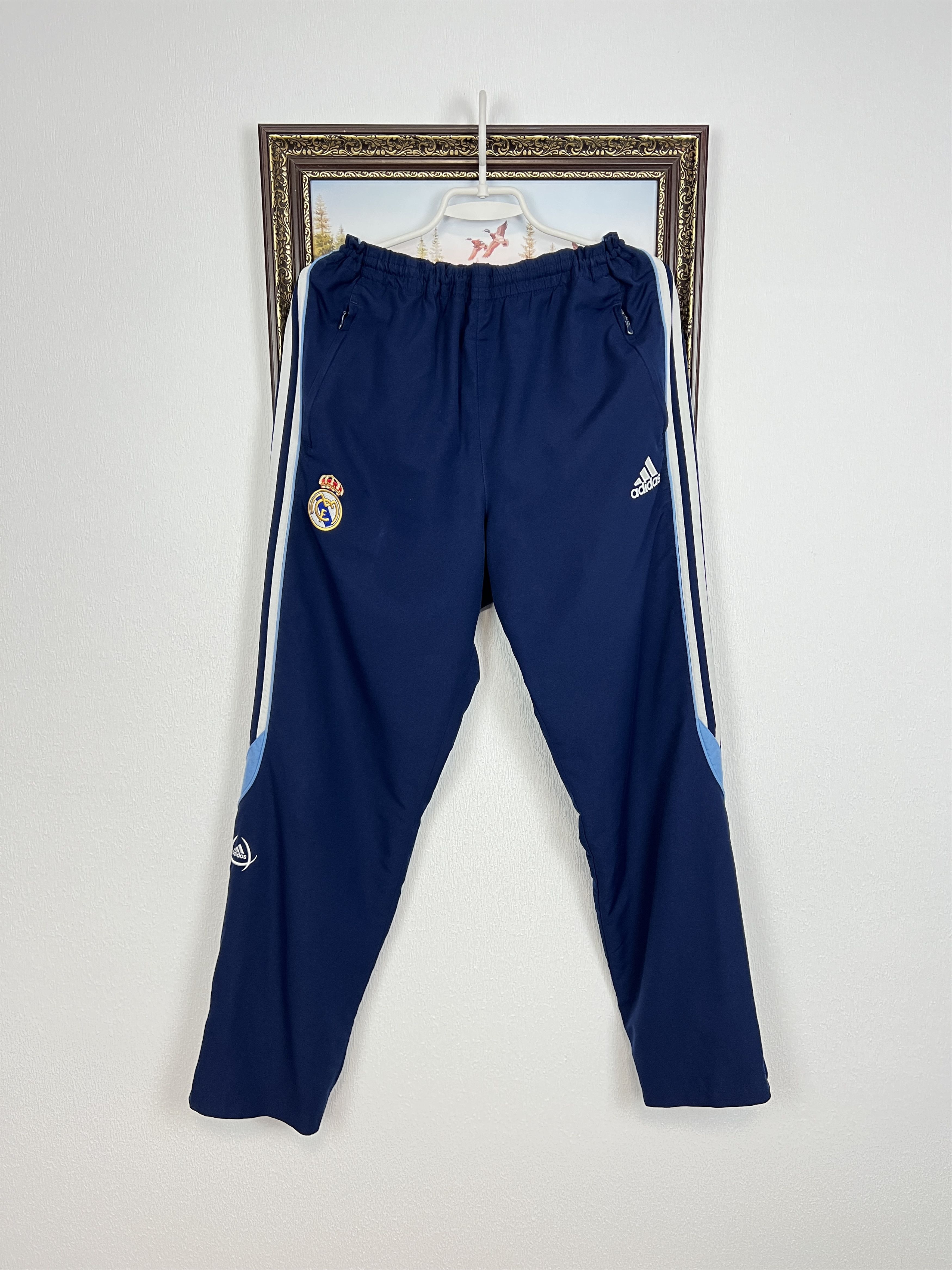 Vintage Adidas Real Madrid Football Pants Sweatpants M