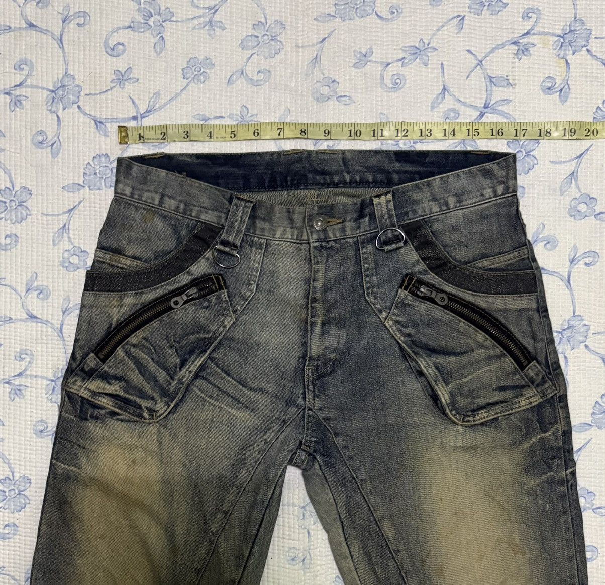PPFM PPFM Denim Pant Curve Design Size US 33 - 2 Thumbnail
