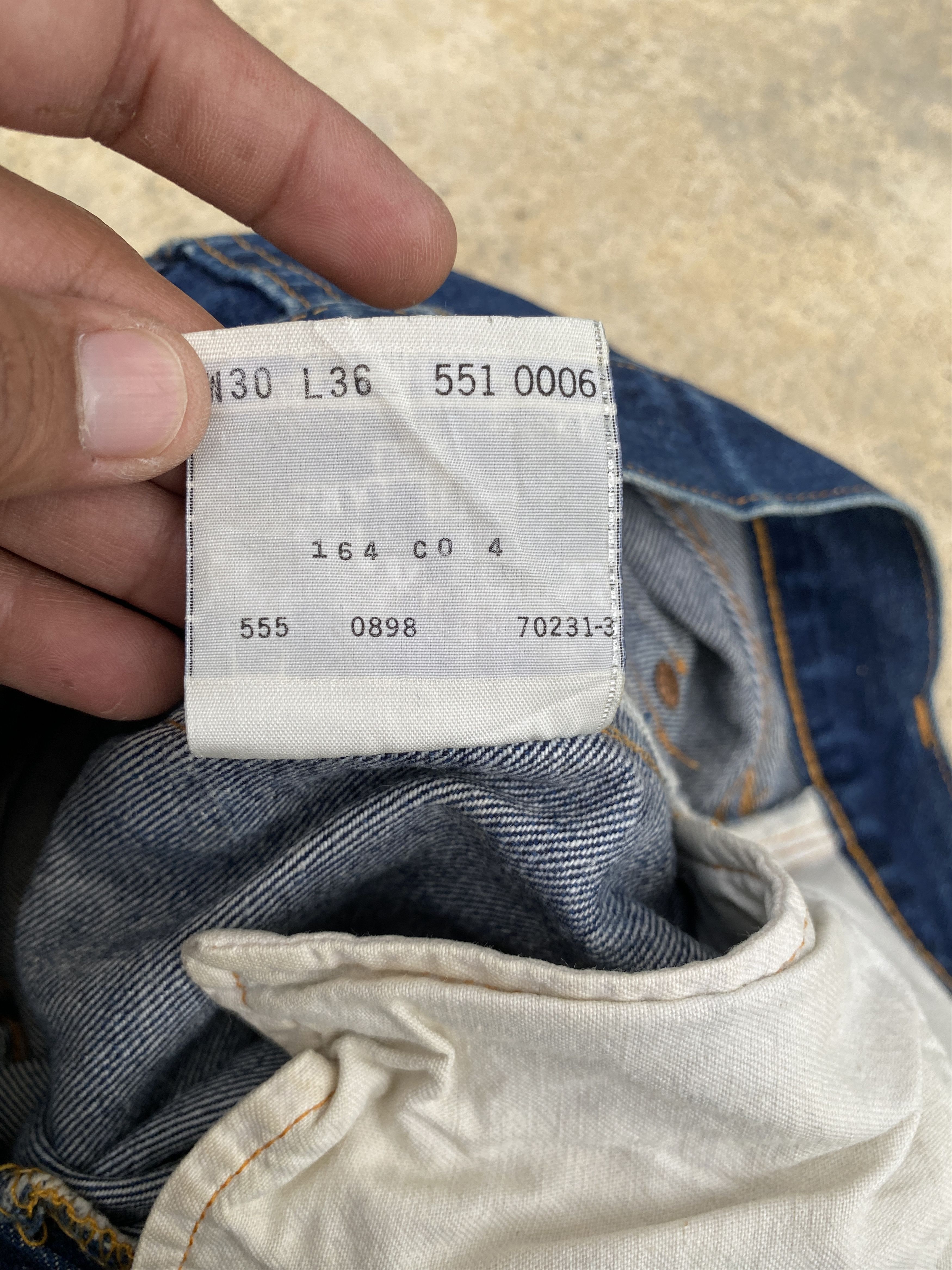 Levi's × Levi's Vintage Clothing Levis 551ZXX LVC USA Big E Selvedge Jeans Size US 30 / EU 46 - 12 Thumbnail