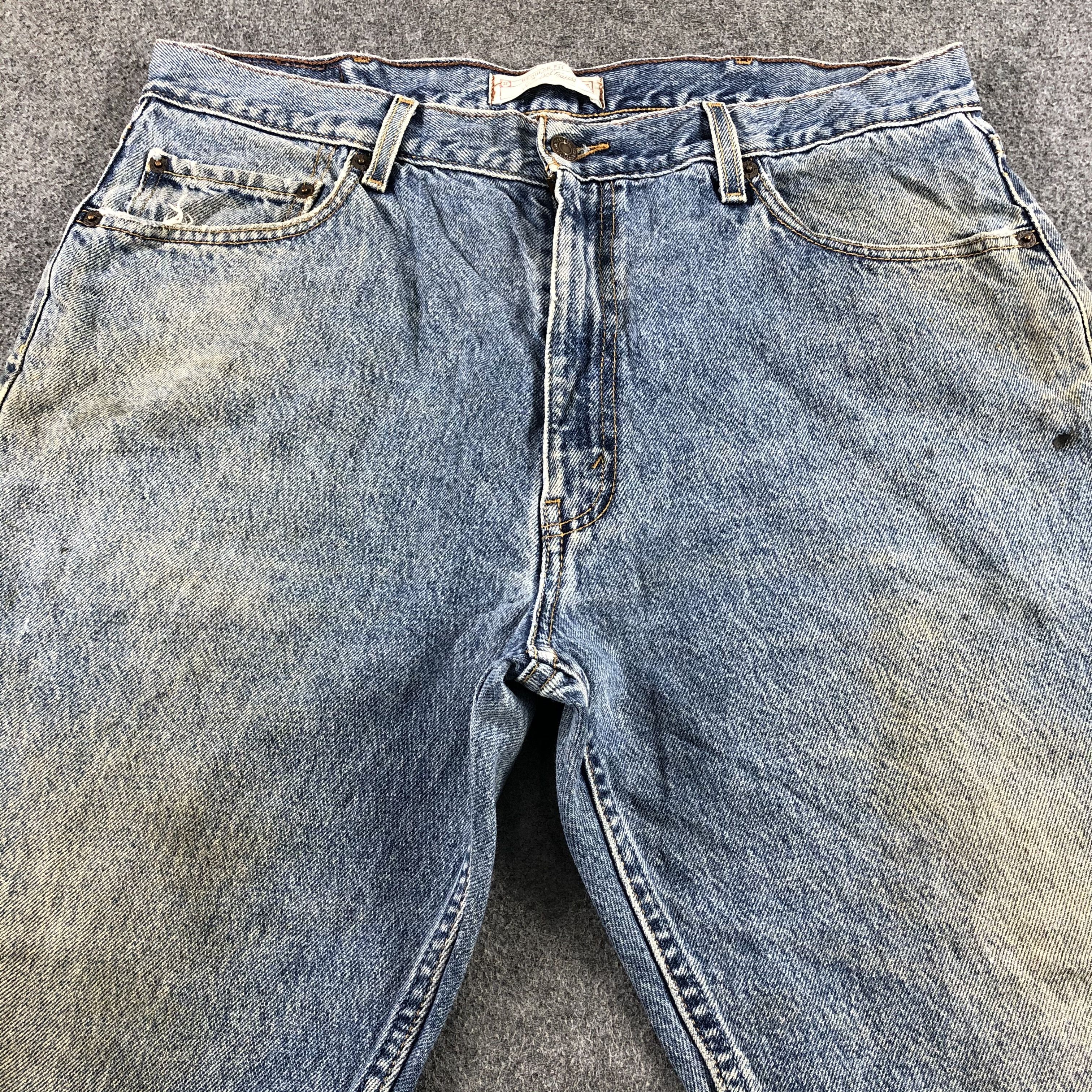 Levi's Vintage Blue Wash Levis Jeans-J2289 Size US 35 - 3 Thumbnail