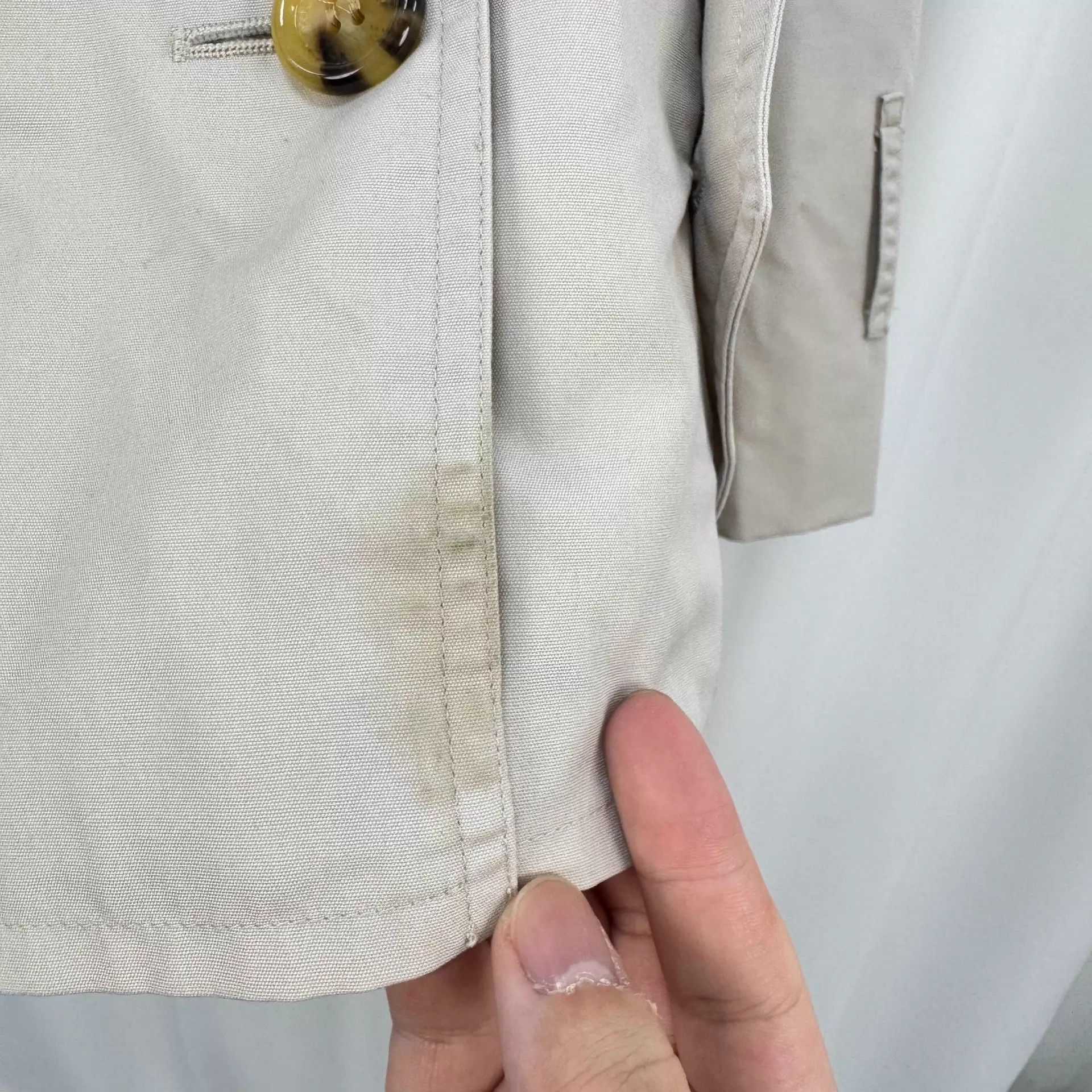 Burberry Burberry DB Check Lining Overcoat UK4 98 New Belt Missing Size XS / US 0-2 / IT 36-38 - 5 Thumbnail